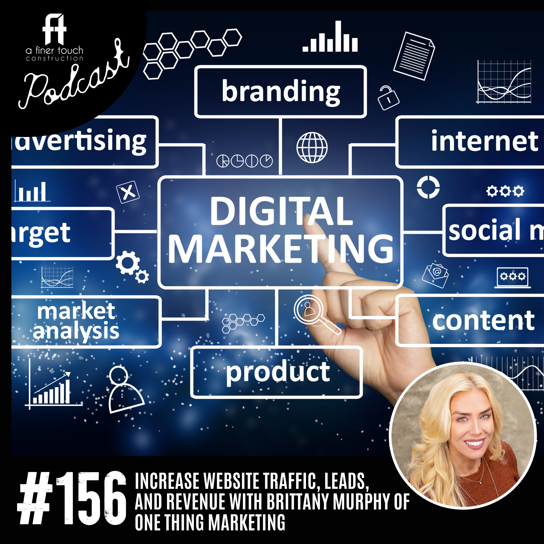 Episode 156: Increase Website Traffic, Leads, and Revenue with Brittany Murphy of One Thing Marketing