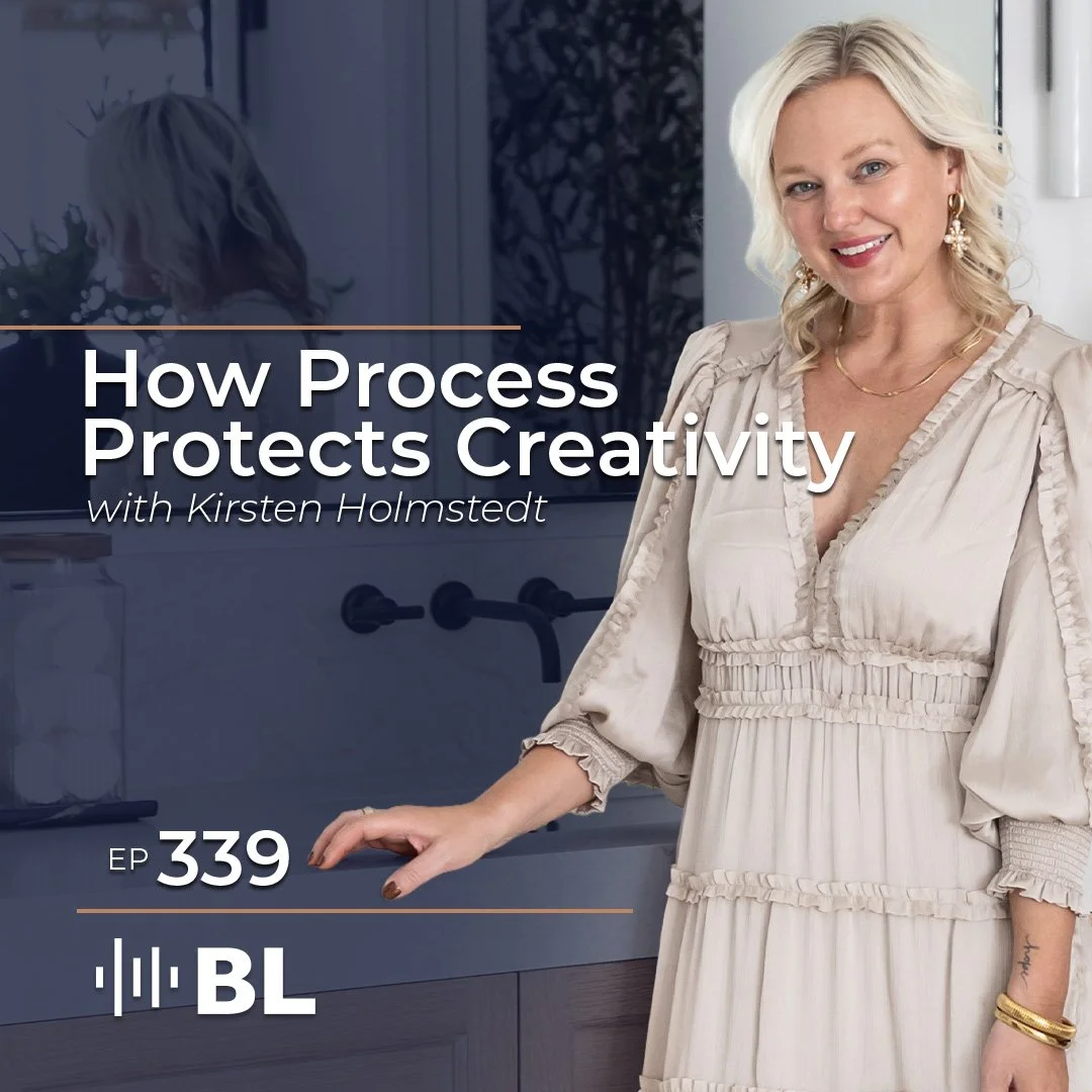 Episode 339: How Process Protects Creativity with Kirsten Holmstedt
