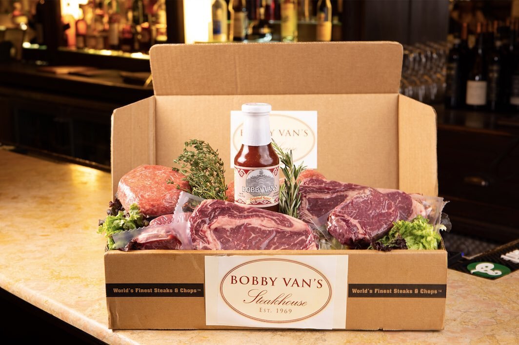 Snag your very own #bobbyvansnyc steak box to go!  We only have a limited number available. Visit our website to place your order for pick up or delivery. #bobbyvans