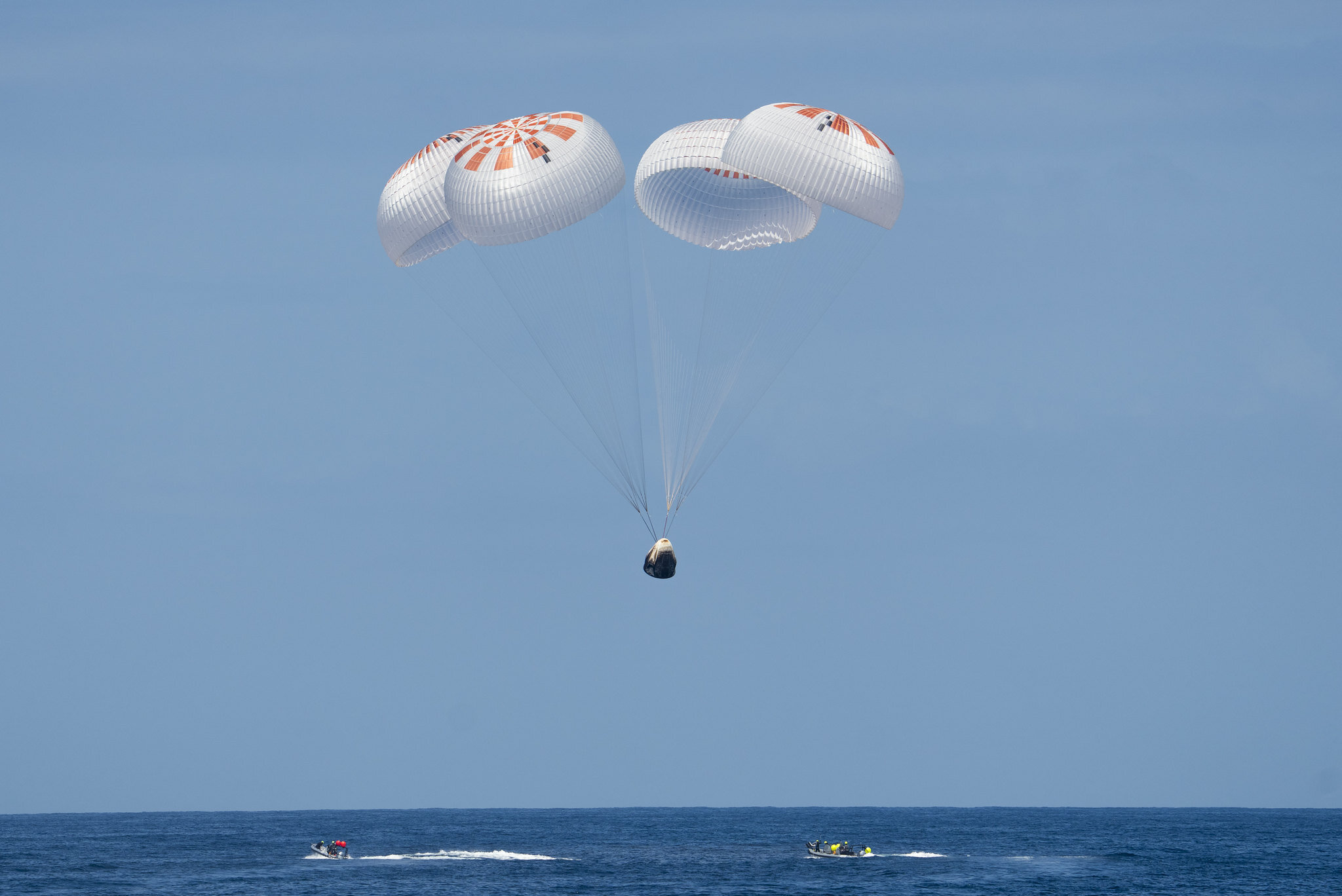 Ax-1 Mission Splashdown