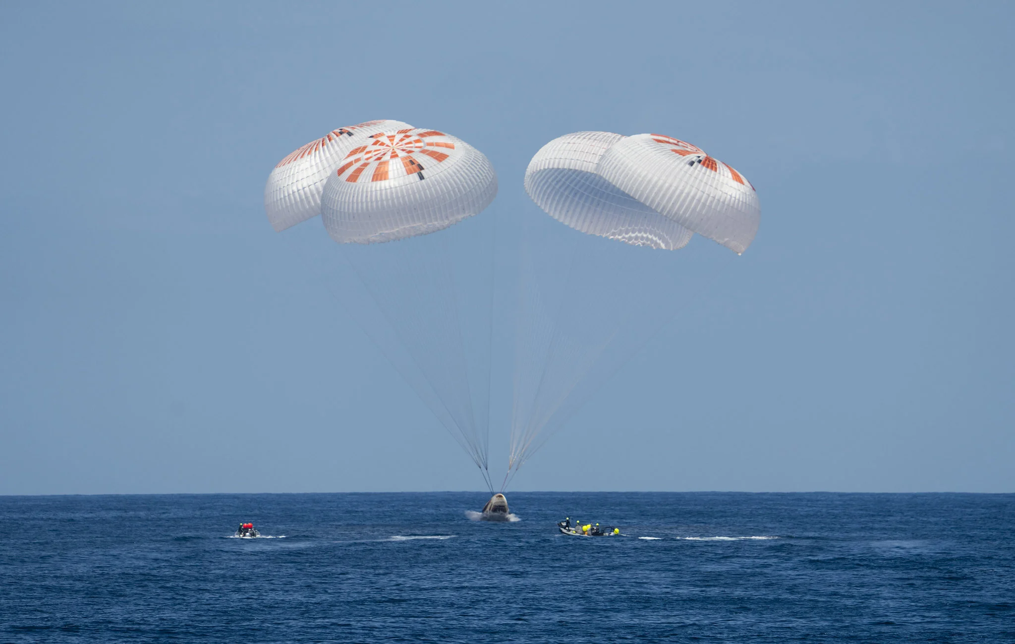 Ax-1 Splashdown