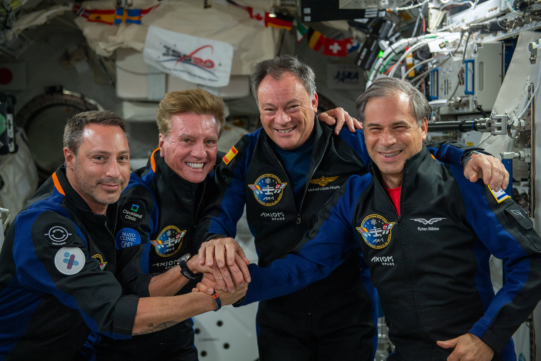 Ax-1 Crew - ISS