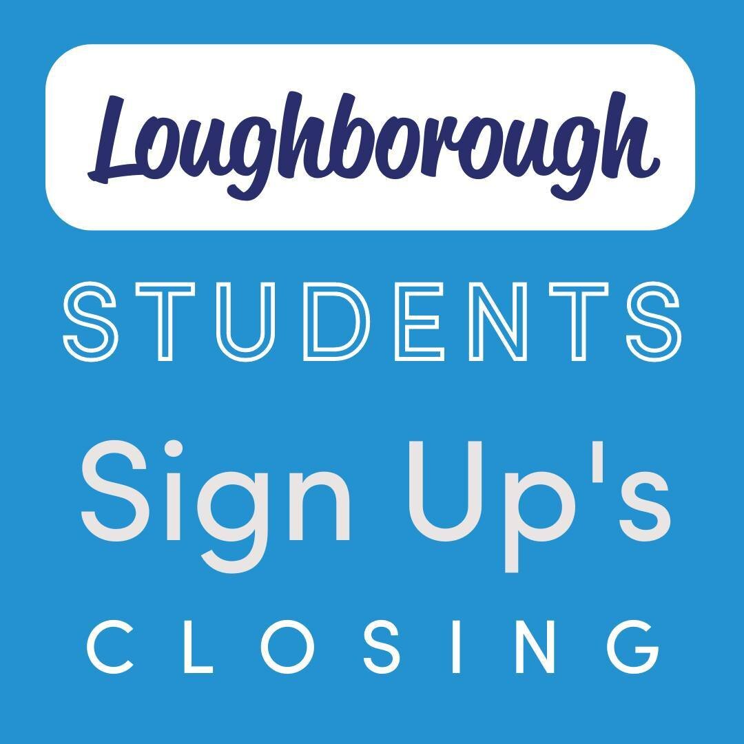 ATTENTION LOUGHBOROUGH STUDENTS! 📢⁠
⁠
Sign up's for our second course are coming to a close, so make sure you sign up soon to avoid missing out!⁠
⁠
To find out more please visit the link in our bio!⁠
⁠
💙 #Me⁠
.⁠
.⁠
.⁠
.⁠
.⁠
.⁠
.⁠
.⁠
#Me⁠ ⁠#RealSupp