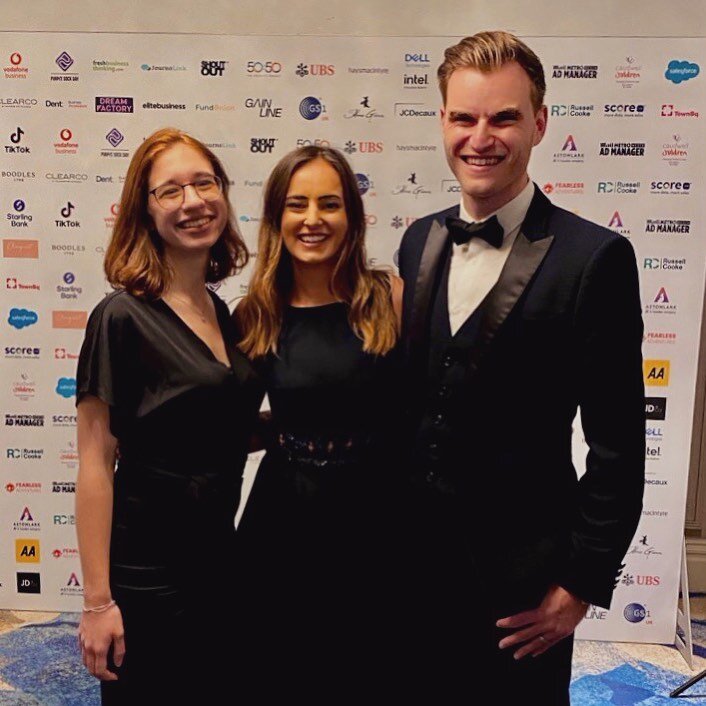 We&rsquo;ve spent the day in London meeting inspiring people from different organisations and countries. 🫱🏽&zwj;🫲🏾

And this evening we&rsquo;re at the @entrepreneursgb awards evening where our founder @meganngamblee is a finalist for Young entre