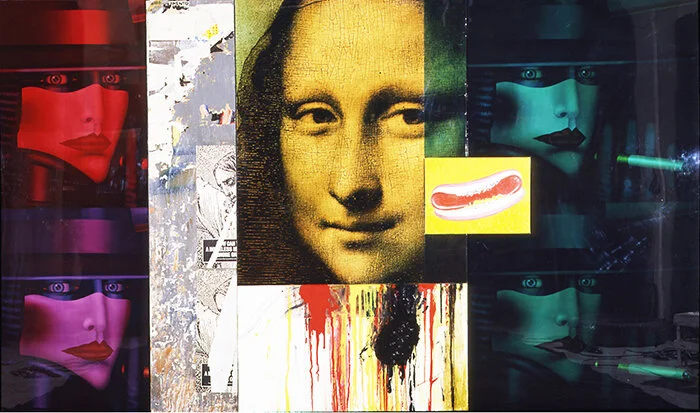 MONA LISA Mixed media| 90”x 117”, 1991
