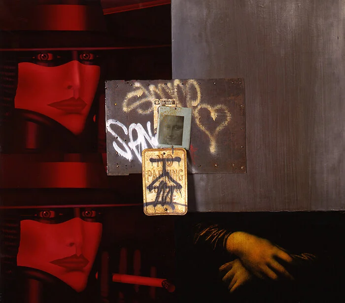 SAFE LOVE Mixed media| 98”x 98”, 1991