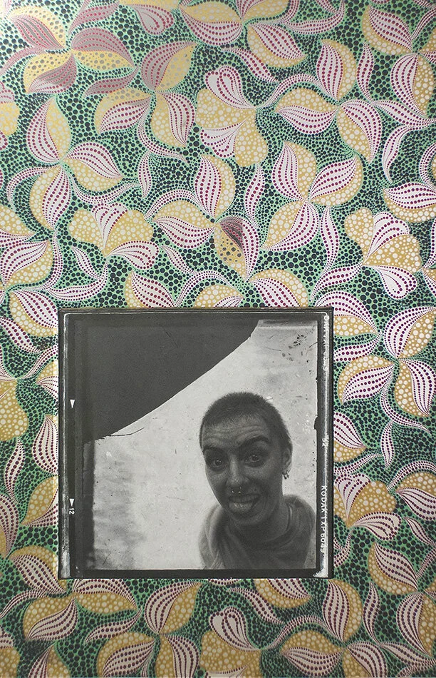 WILD FLOWER  Oil on canvas, 22"x 22"  Screenprint on Dibond 57”x 36”, 2014 Estate