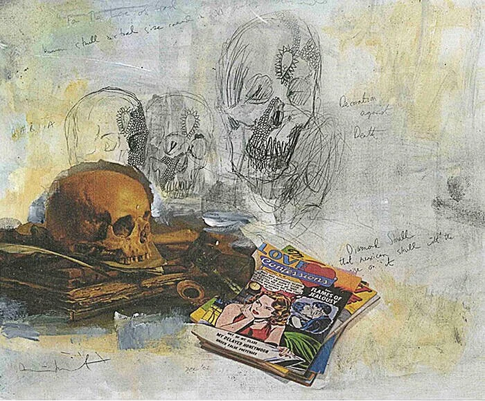 LOVE CONFESSIONS Mixed media on canvas | 52"x 64", 2010