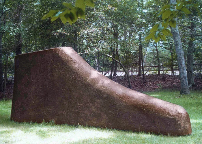 SHOE LAST, 1999 
Fiberglass| 171”x 85”x 61", Unique