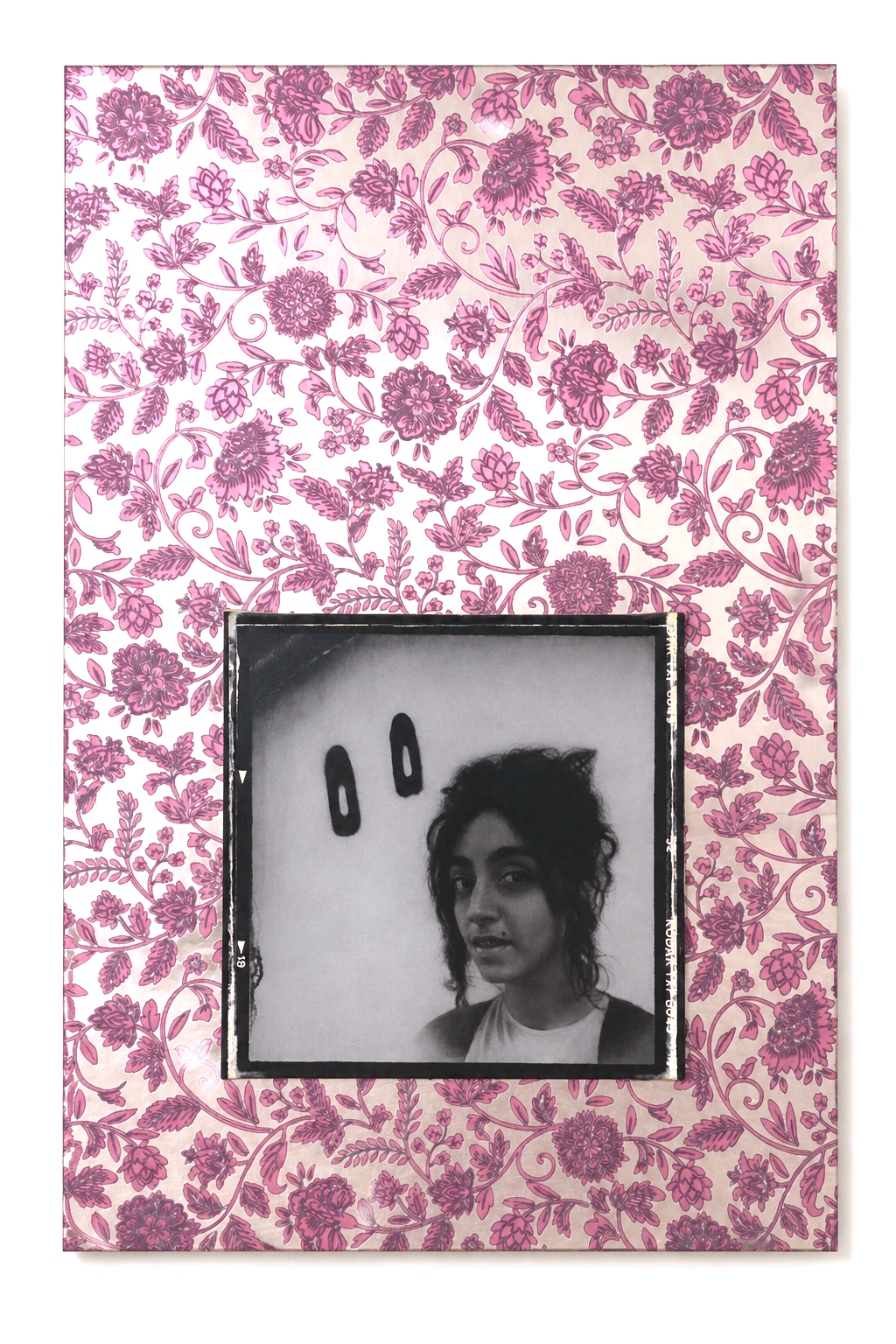 PINK BLOSSOM, 2014 
Oil on canvas, 22"x 22" 
Digital print on Dibond, 57”x 36”  