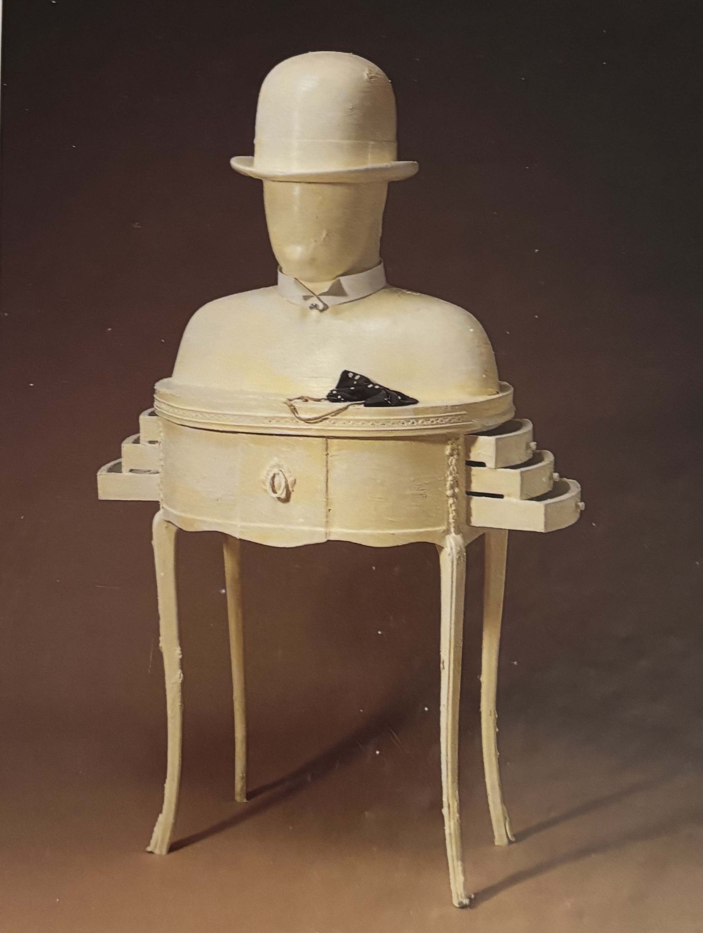 WHITE MANNEQUIN, 1993 Fiberglass, wood, paint  55 x 38 x 21 in. (139.7 x 96.5 x 53.3 cm)