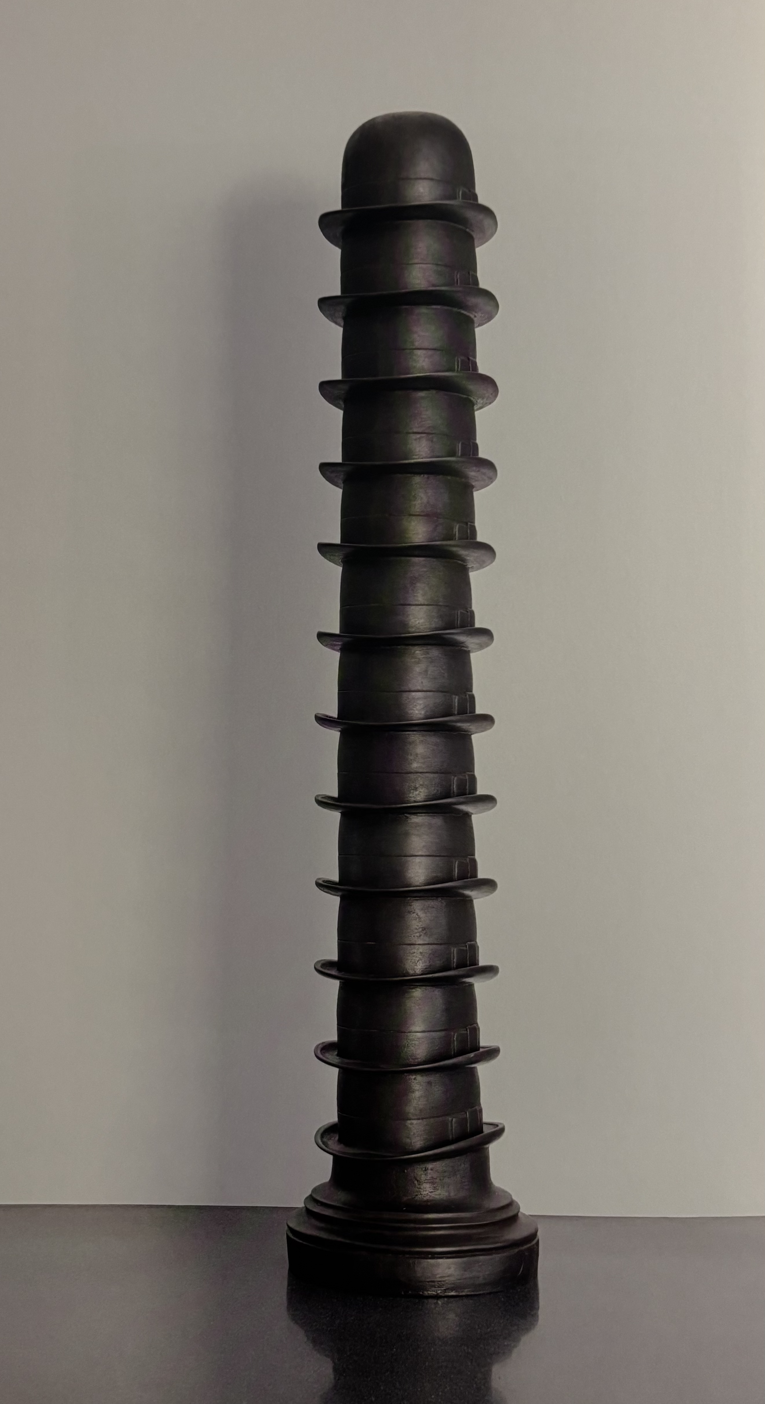 HAT COLUMN Fiberglass | 64”x 18”, Unique, 1993