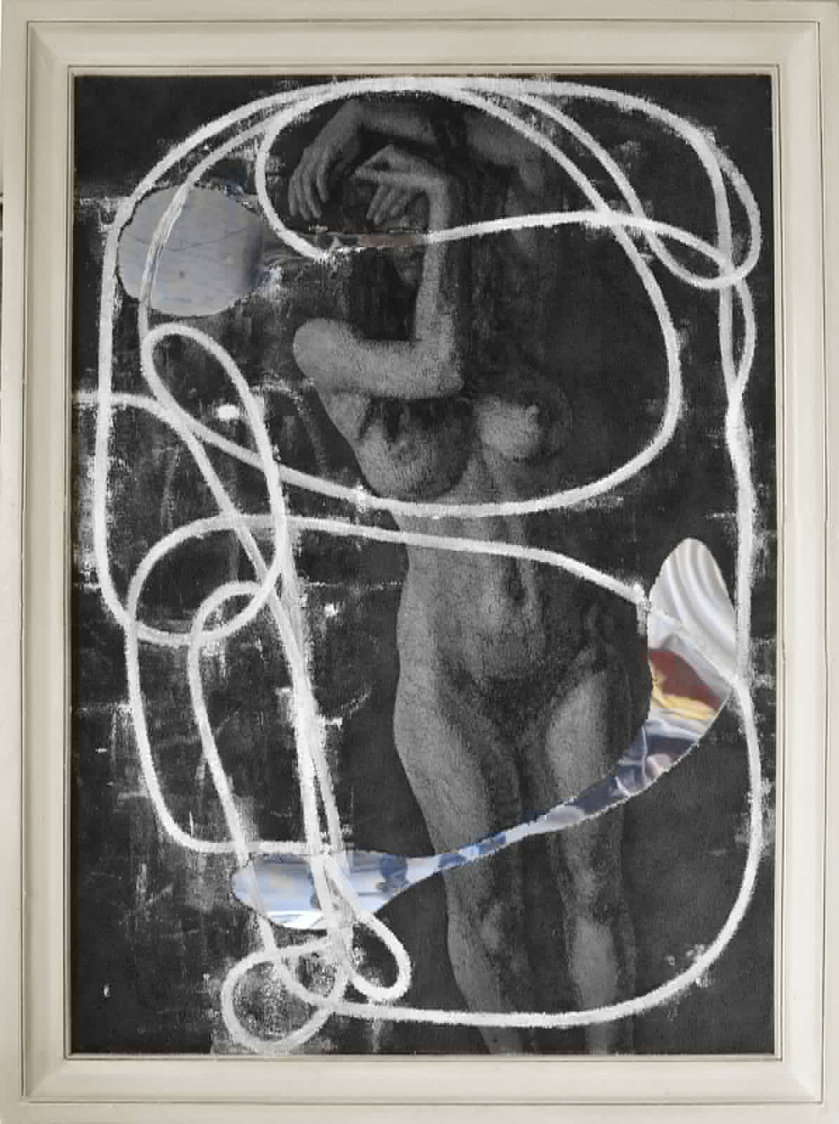 EROTICA SERIES, 2014 - 2015 Mixed media, 16" x 12"