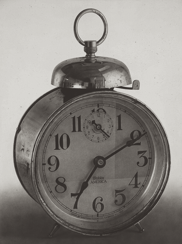 Alarm Clock Inkjet on paper 16 x 12 in. (40.6 x 30.5 cm), Edition: 25