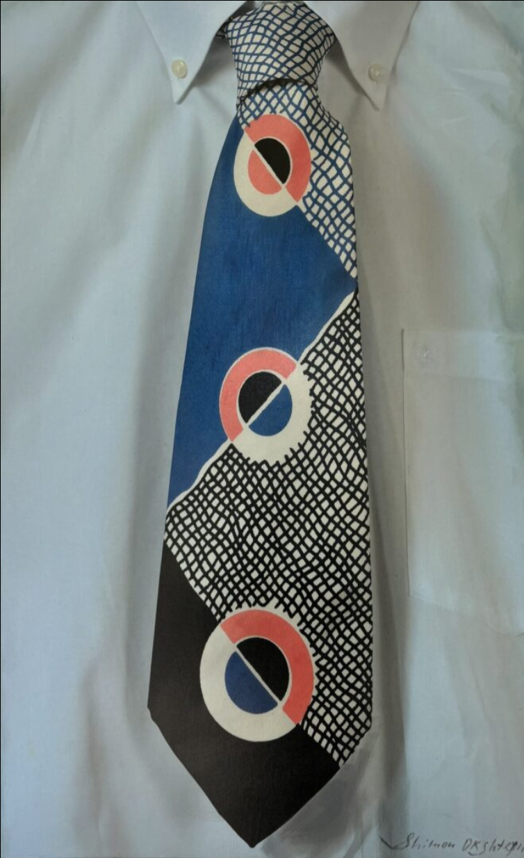  BLUE TIE, 2011 
Acrylic on canvas  38″x 20" 