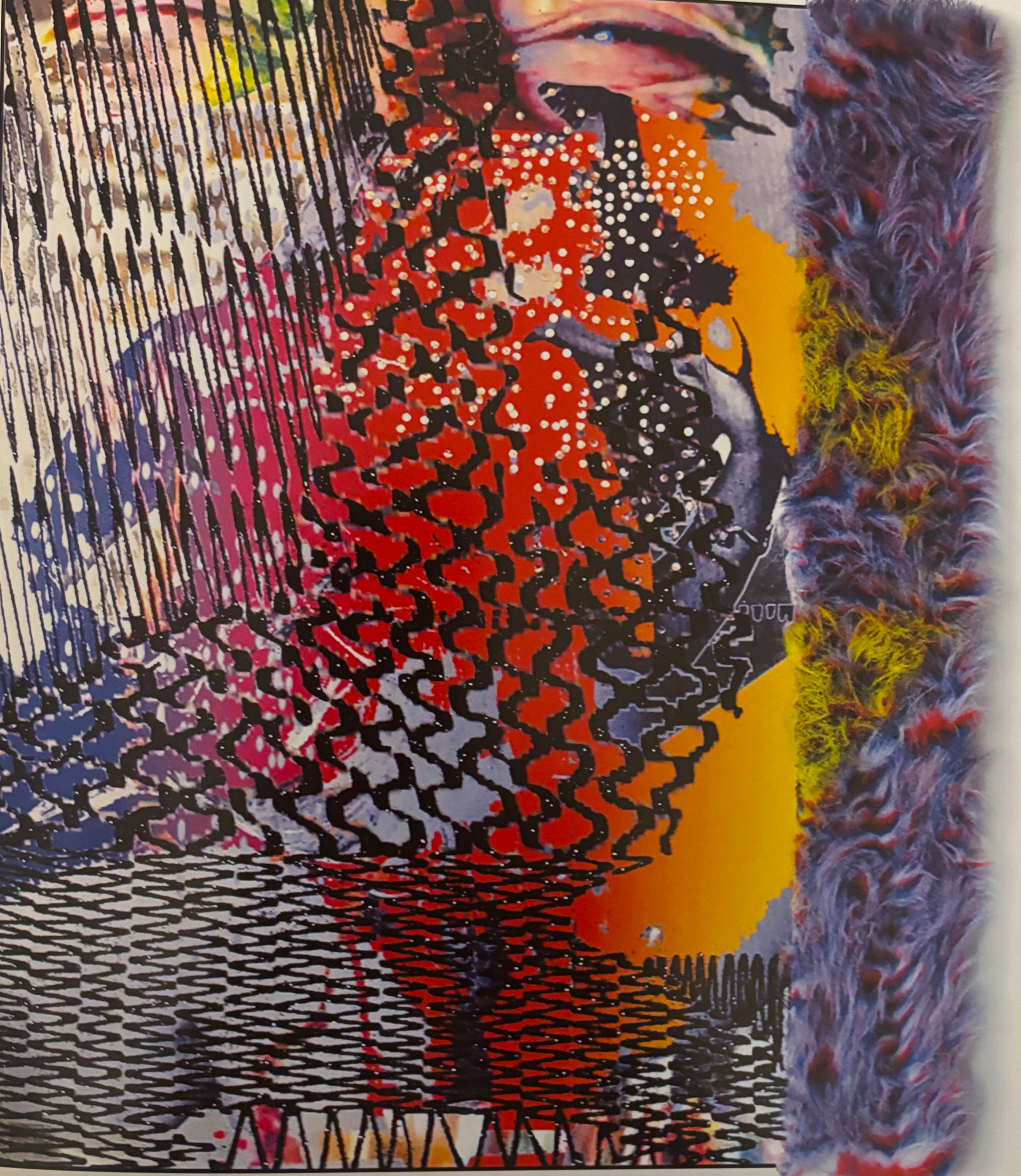  MM-34, 2012 
Mixed media, 34″x 30"  Provenance: Janet Lehr Fine Arts, Easthampton, NY, 2018 
Stux Gallery, New York, 2013