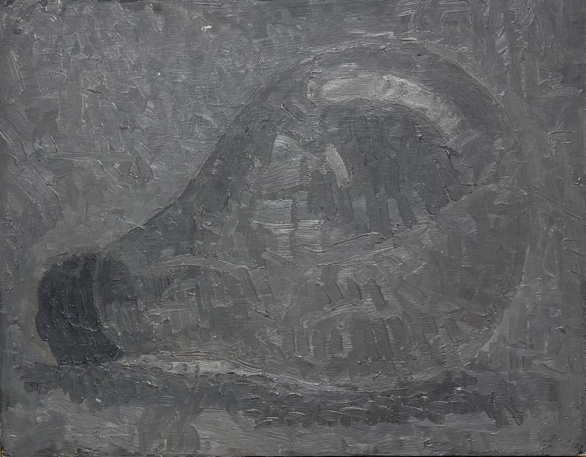 BULB, 1996 Oil on wood, 11″ x 14″
