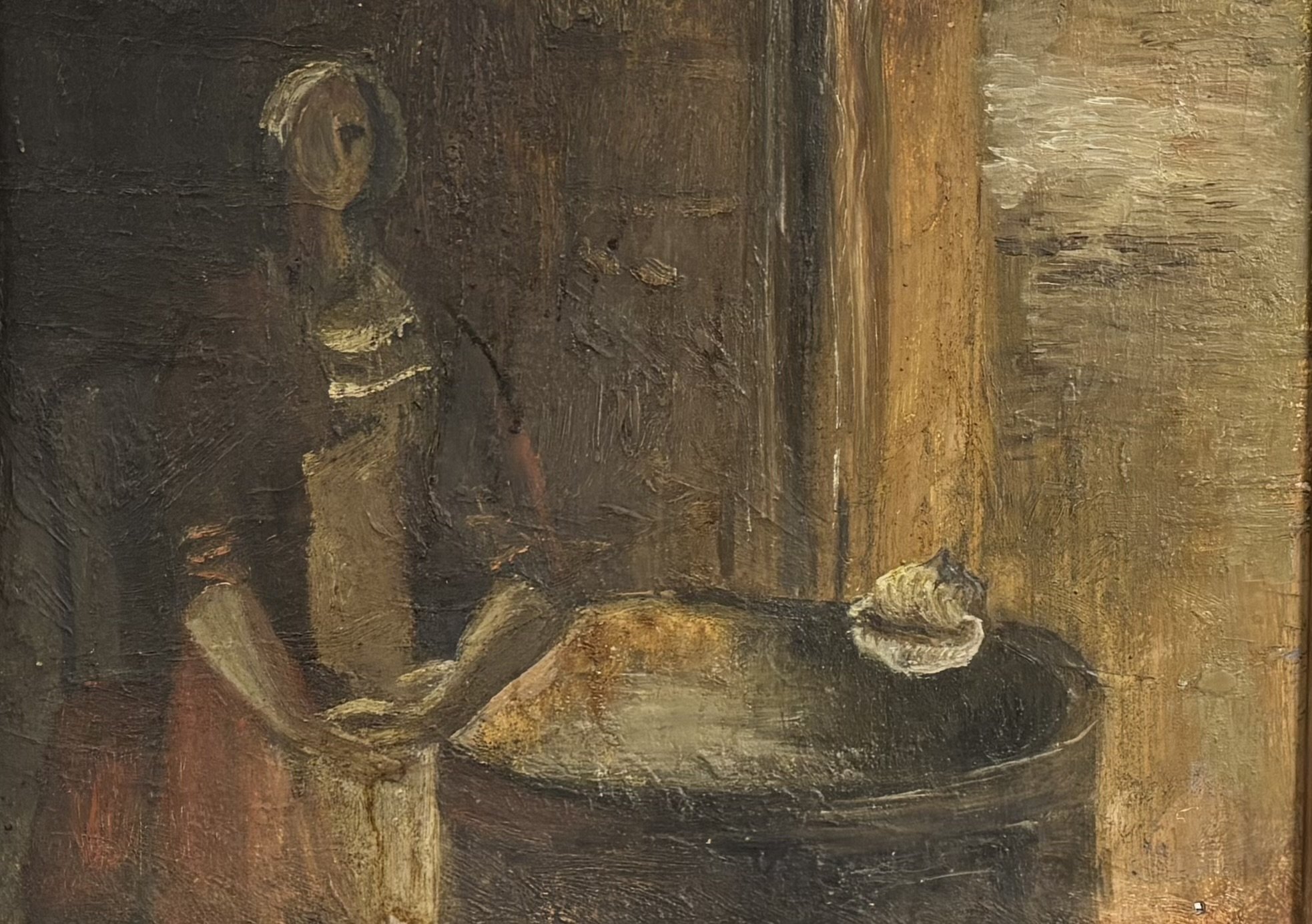 UNTITLED, 1974 Oil on canvas, 13″x 17″ 