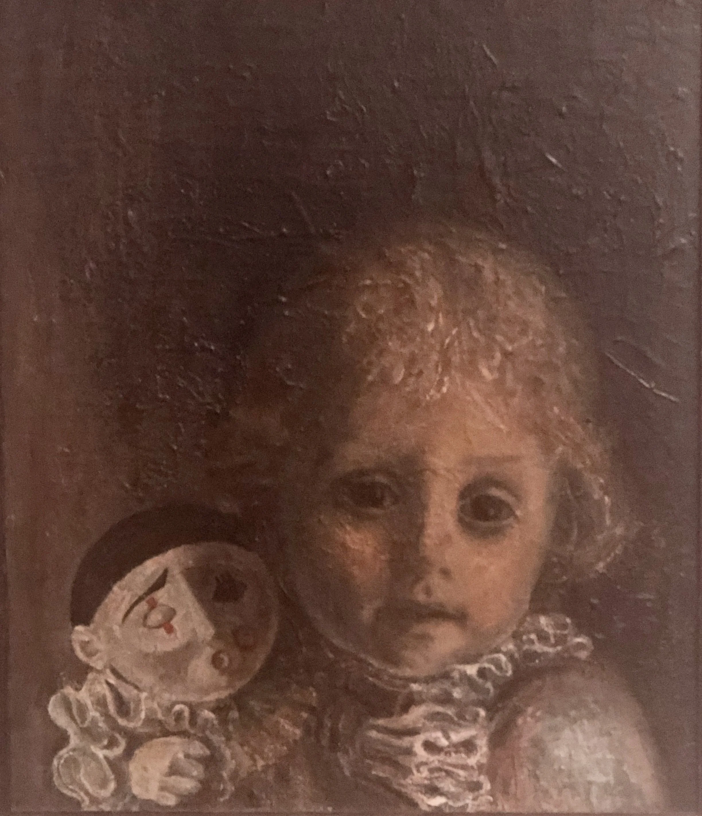 HARLEQUIN, 1976 
Oil on canvas, 26" x 24" 