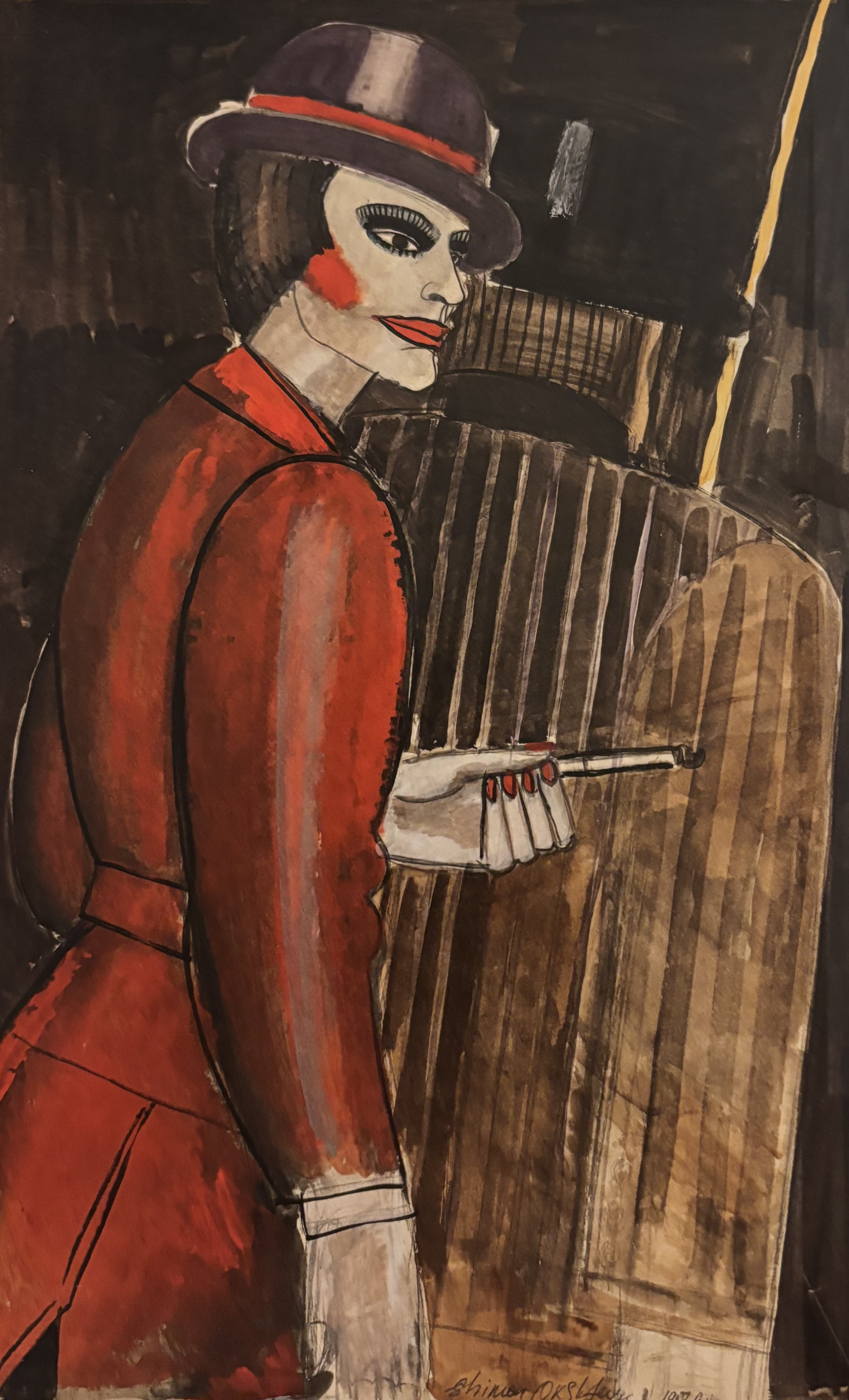 SKETCH, 1979 Mixed media on paper 10 x 8 in. (25.4 x 20.3 cm)