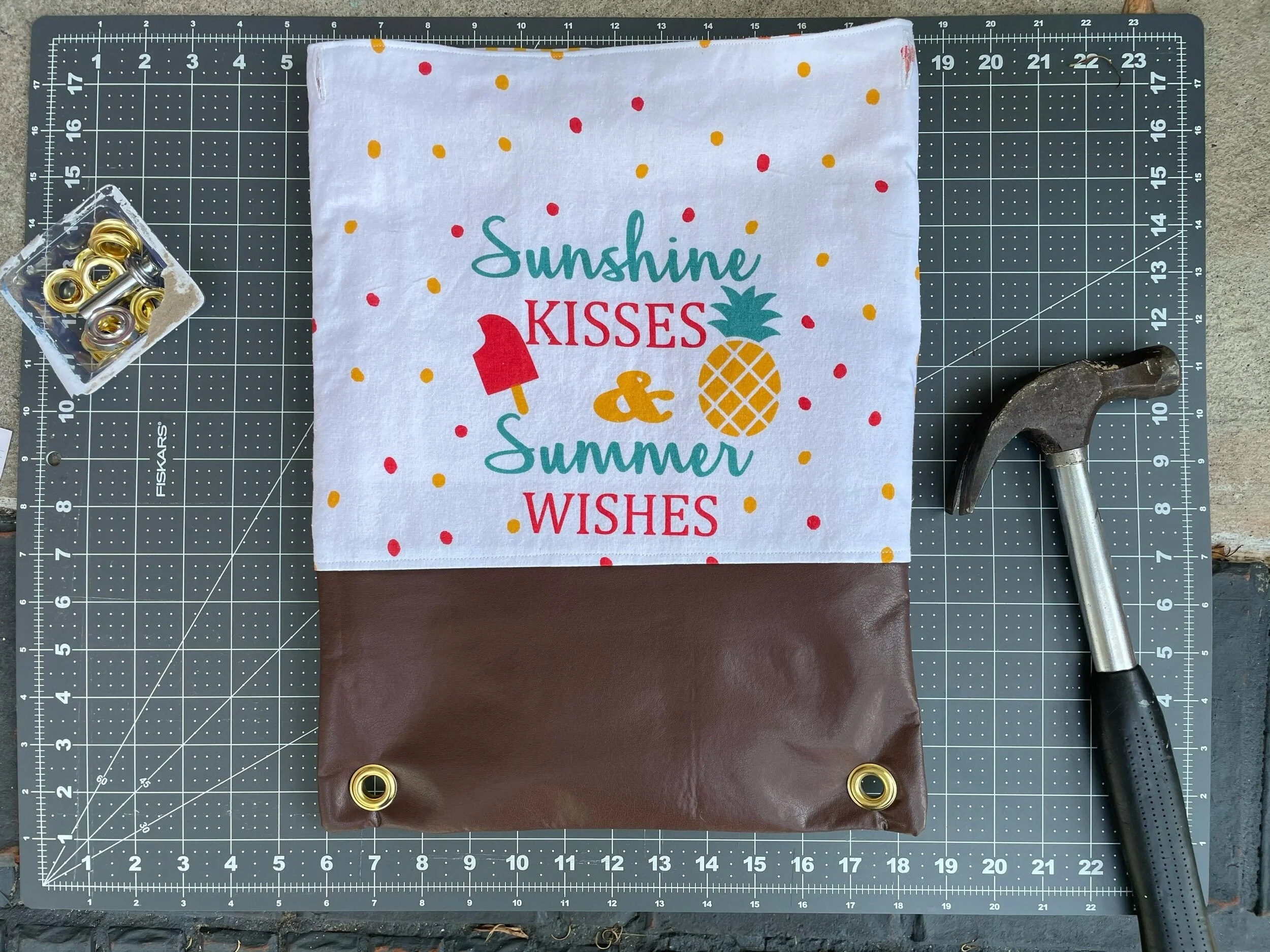 How to Insert a Grommet — DarkkFluri Designs