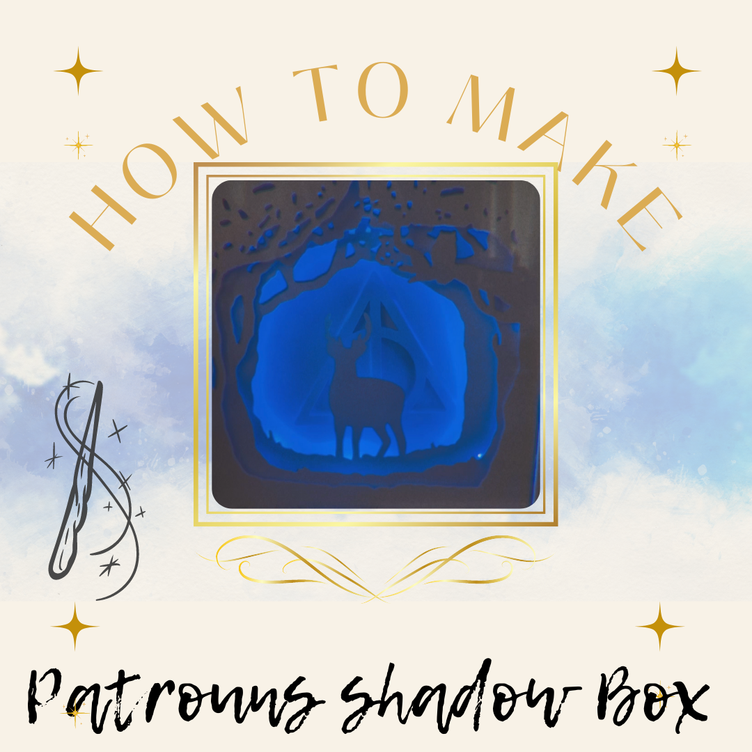 DIY Father's Day Harry Potter Shadowbox