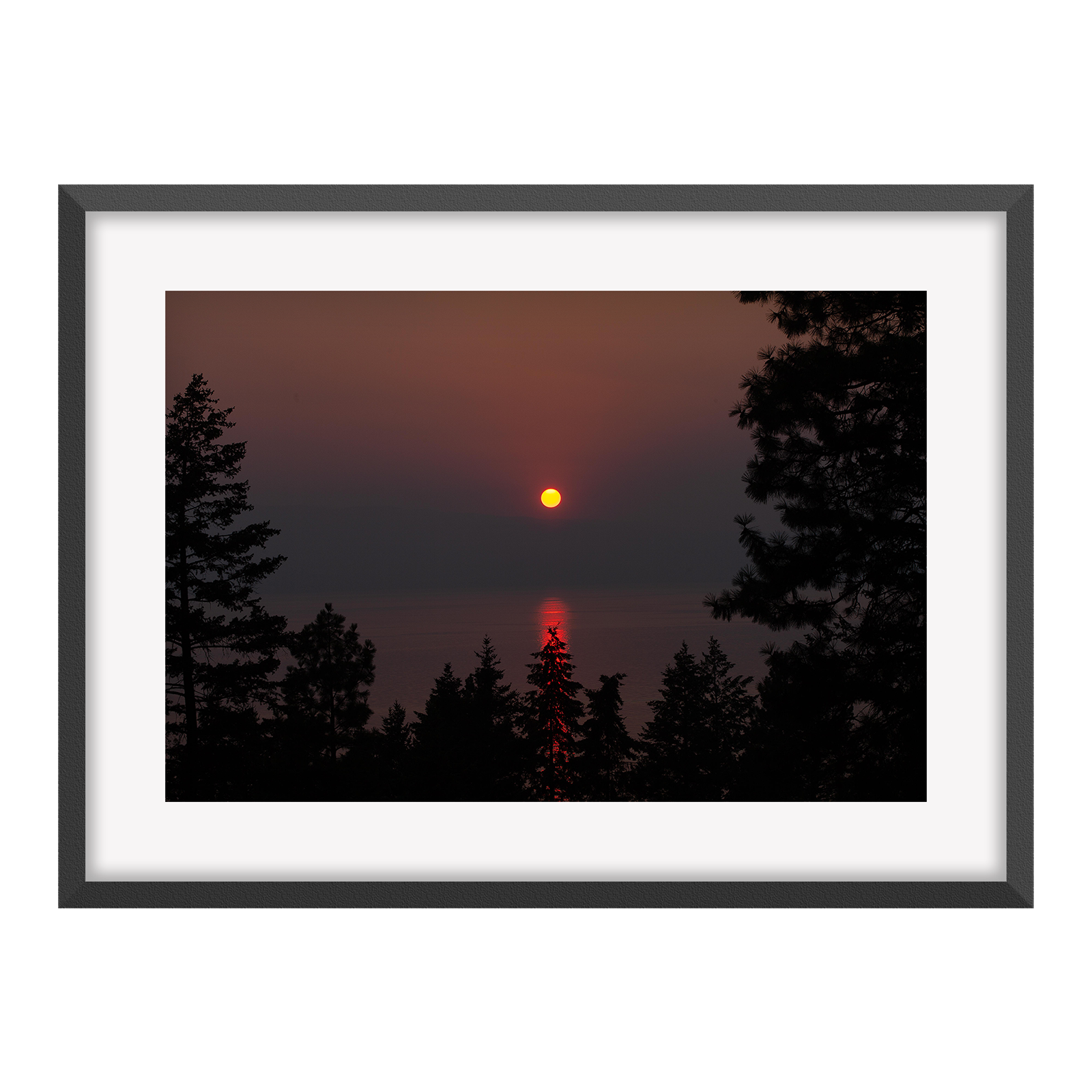 000624 Smoke and Sunset