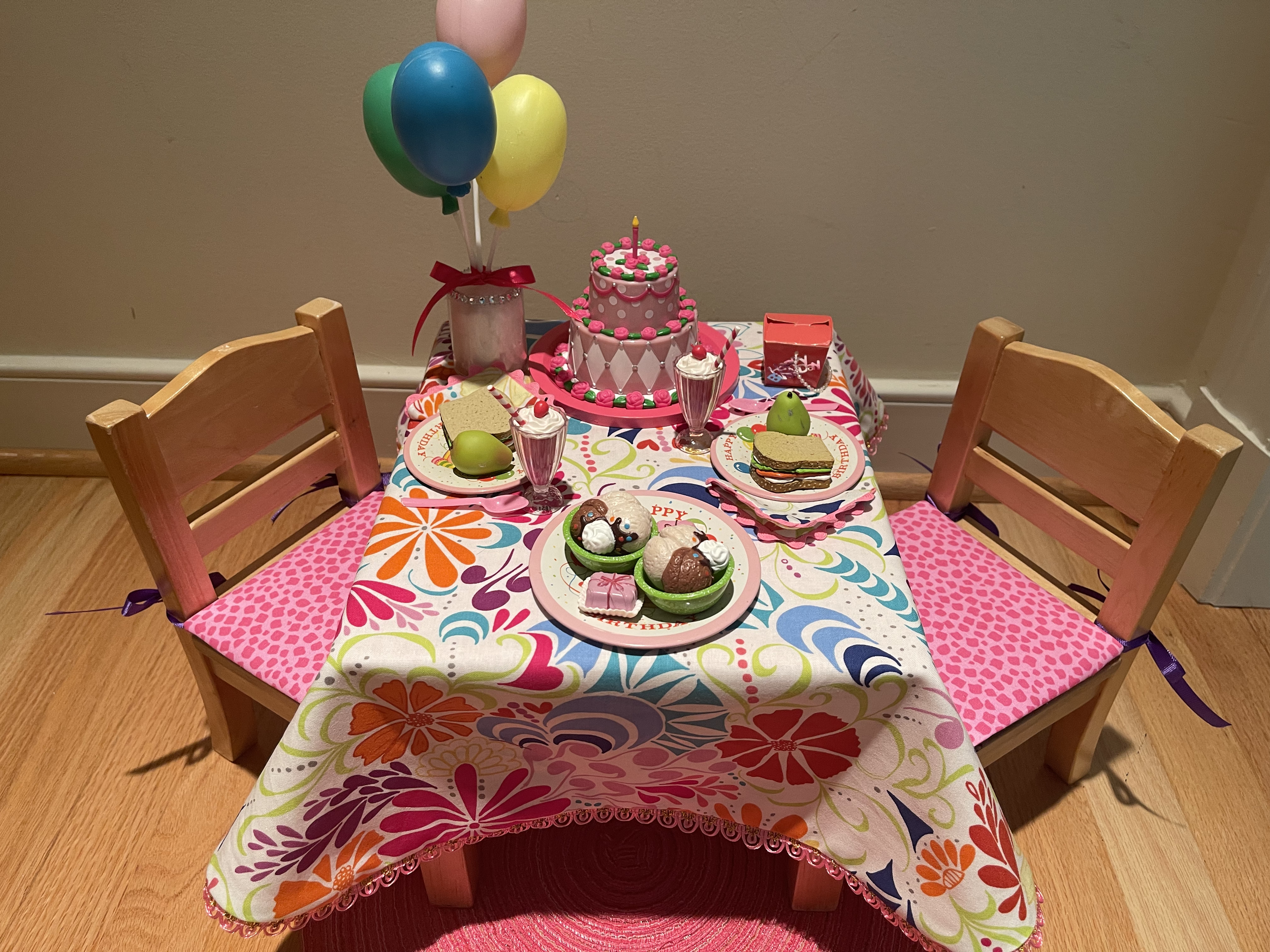 Birthday lunch for 2 features everything needed for a festive celebration. $86 