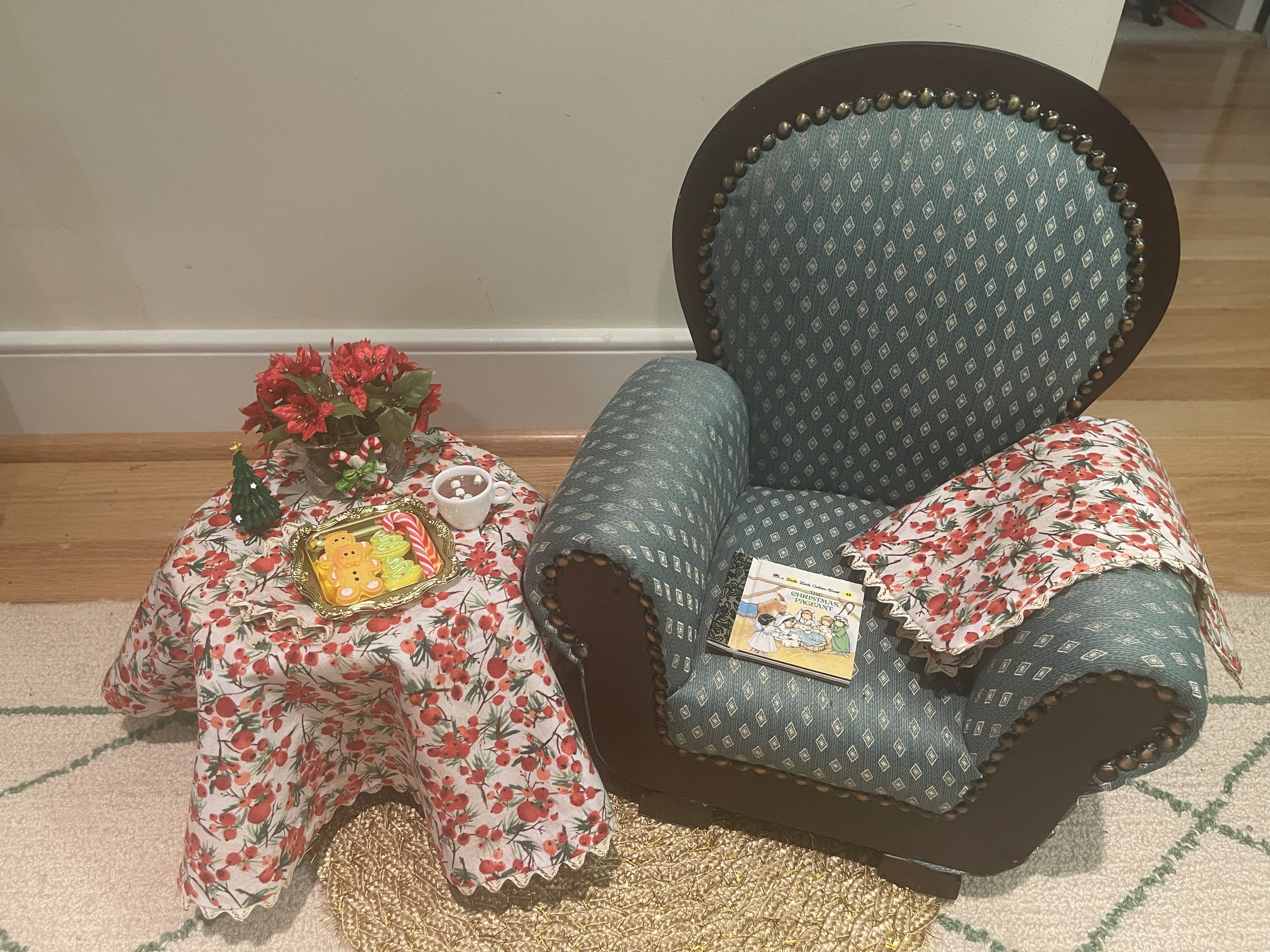 This set includes cookies, hot chocolate, and a mini Golden Book - fun for a relaxing holiday moment. $72