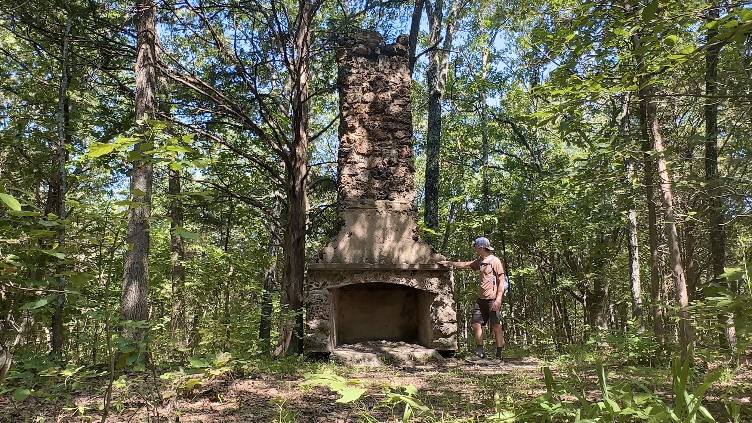 Stone Fireplace Remnants