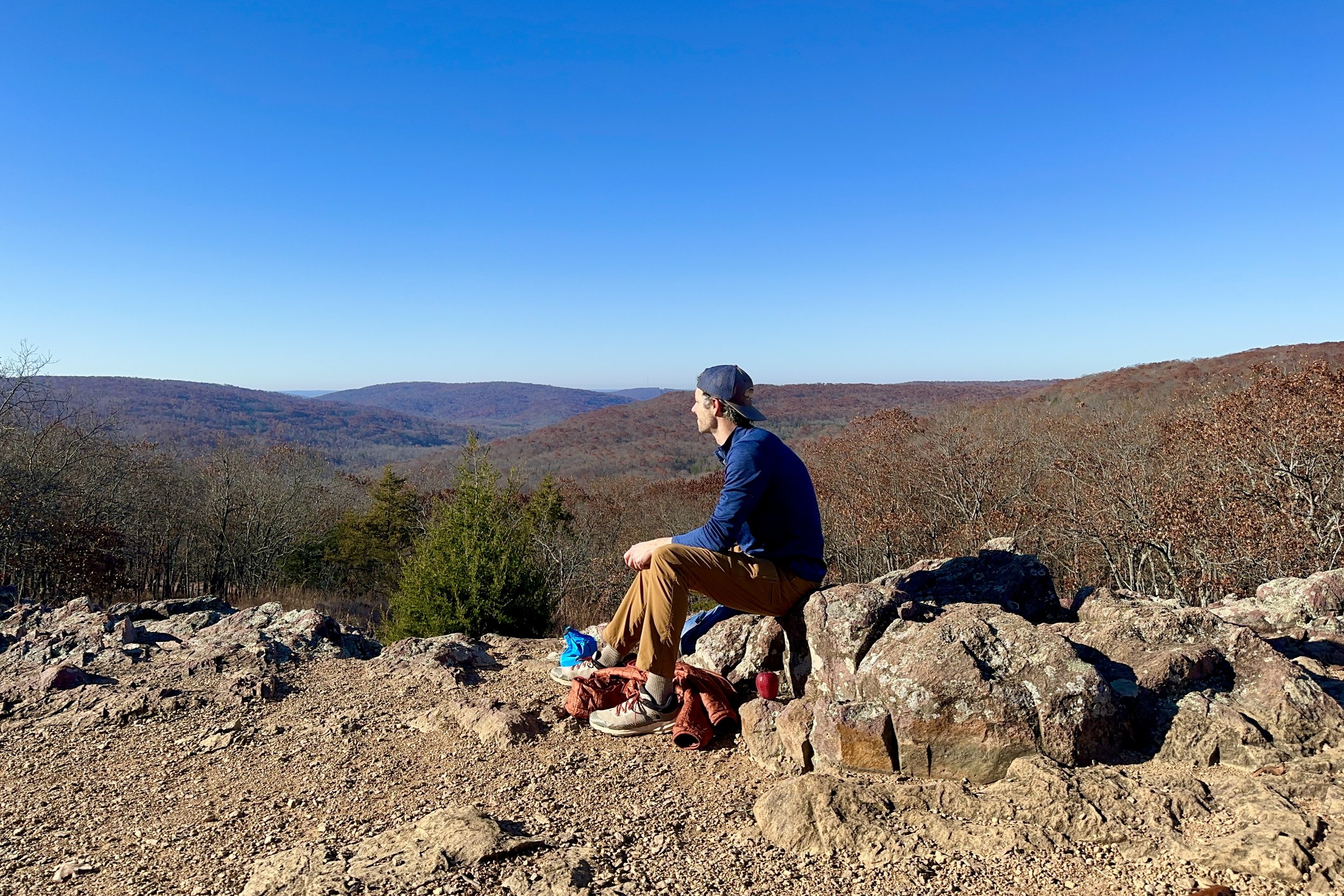 Mina Sauk Falls Overlook View