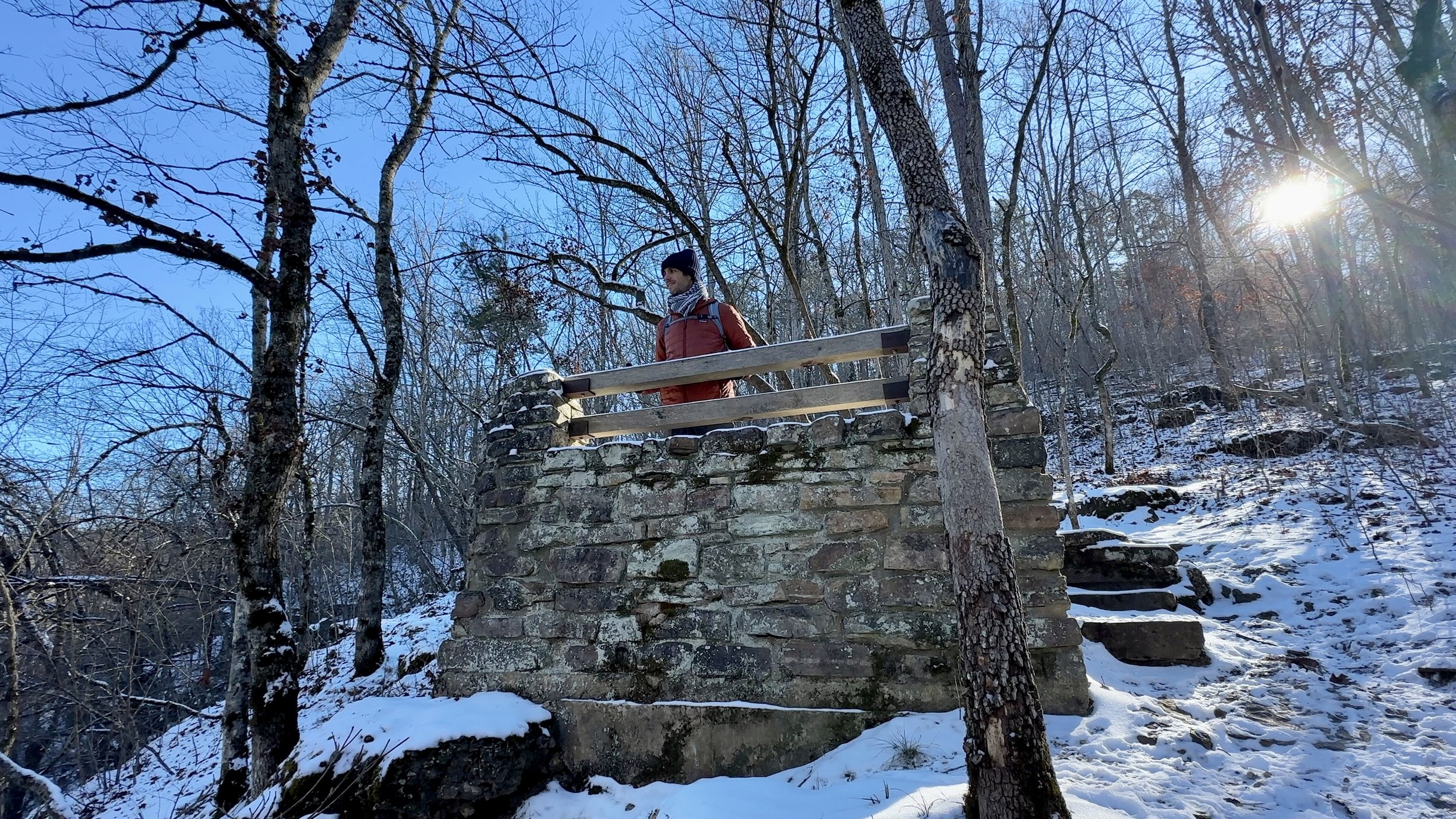 Greer Spring Trail - Stone Overlook