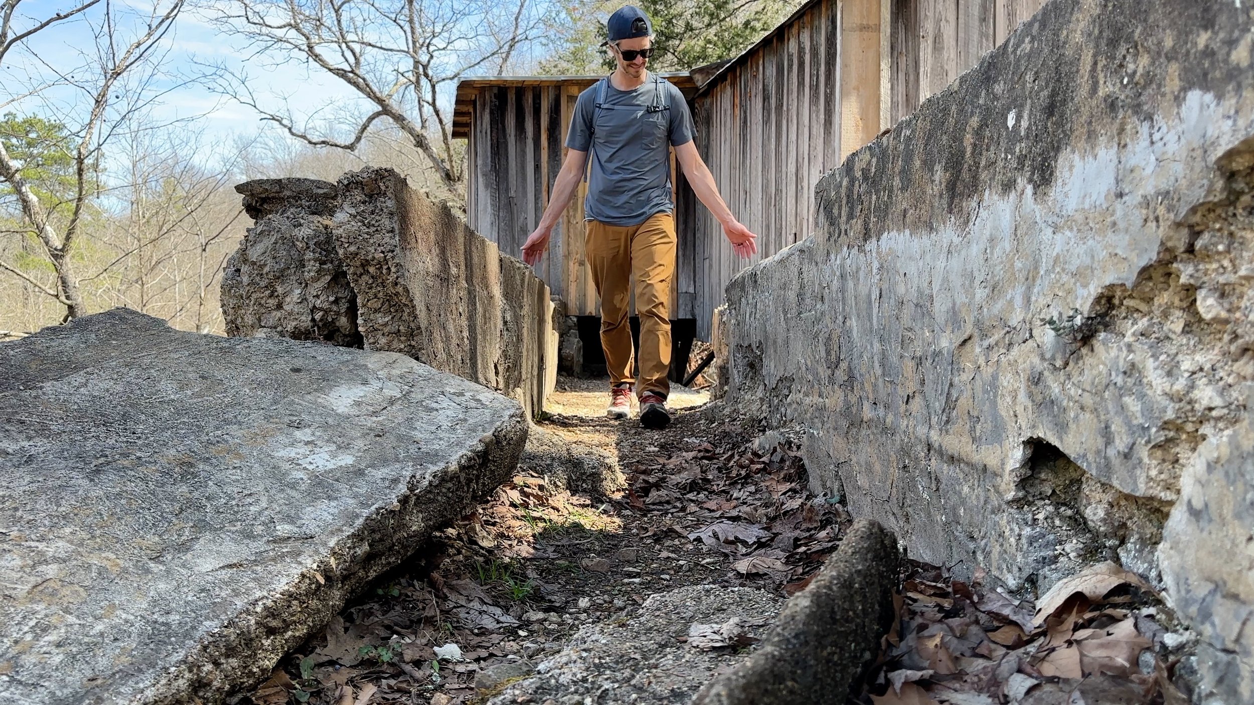 Cement Spillway