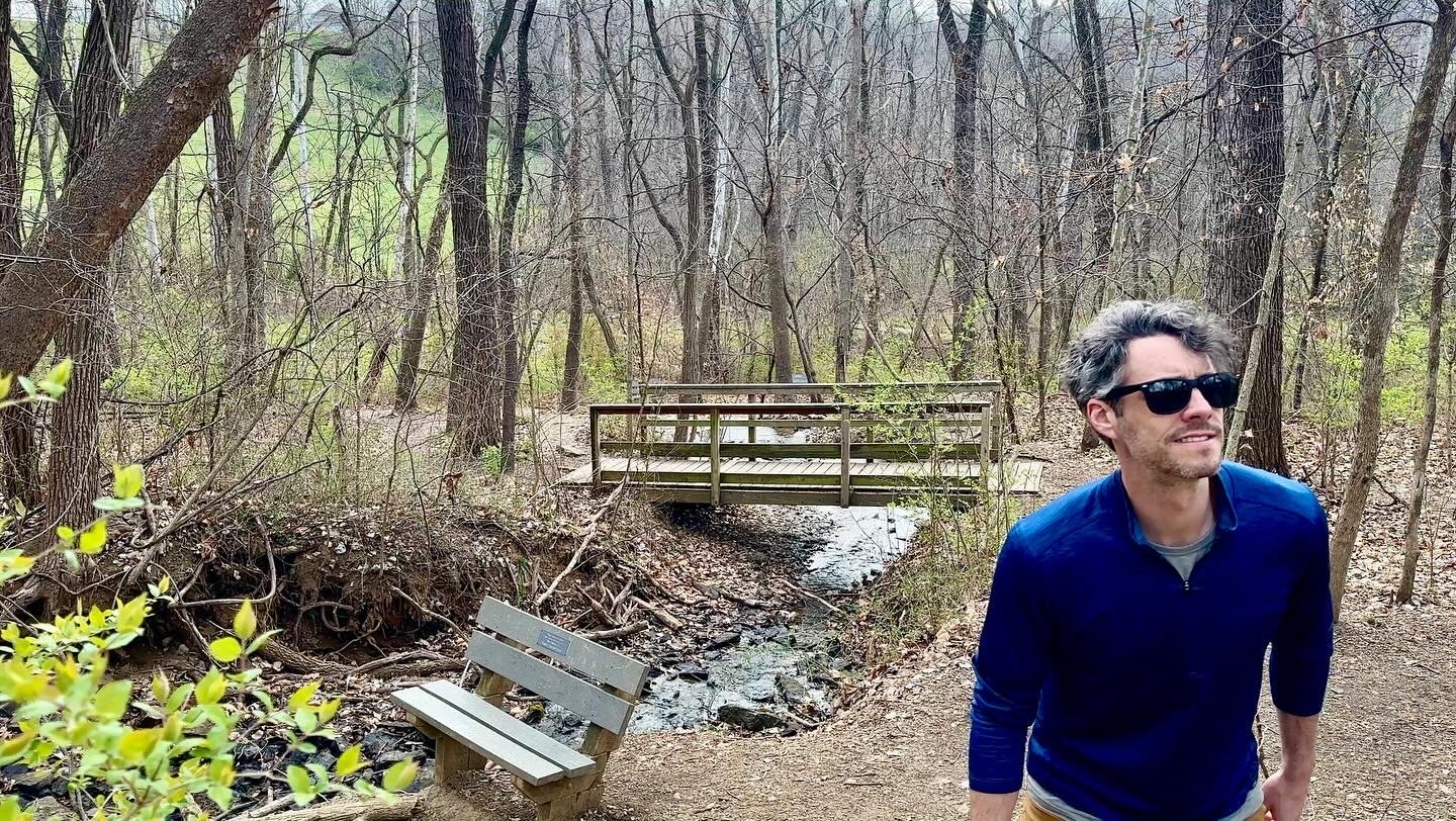 Viewing Benches by the Waterfall