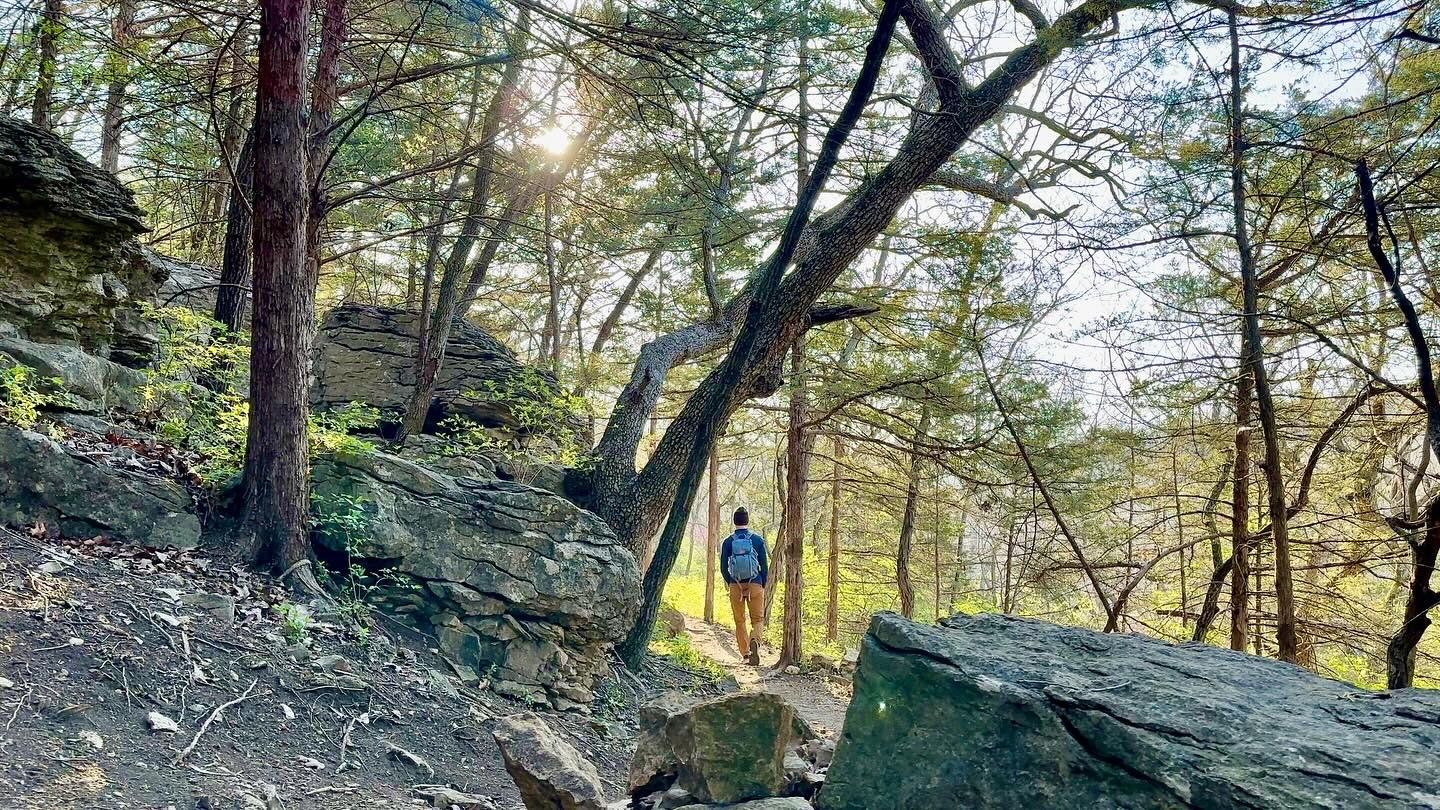 Exiting Bluff Section