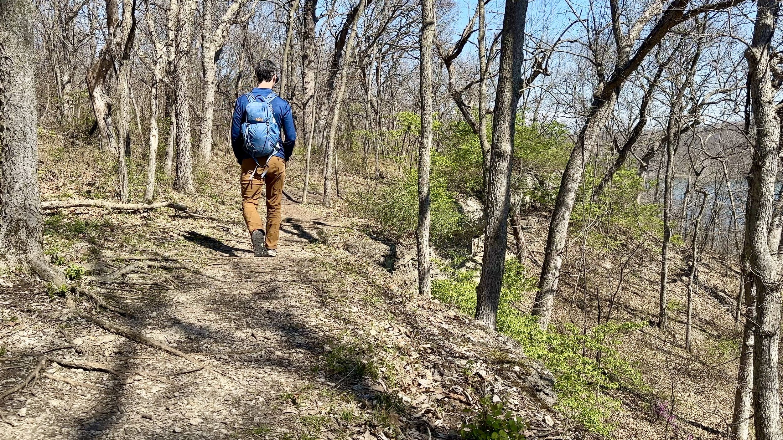 Starting Off on Upper Rock Ledges