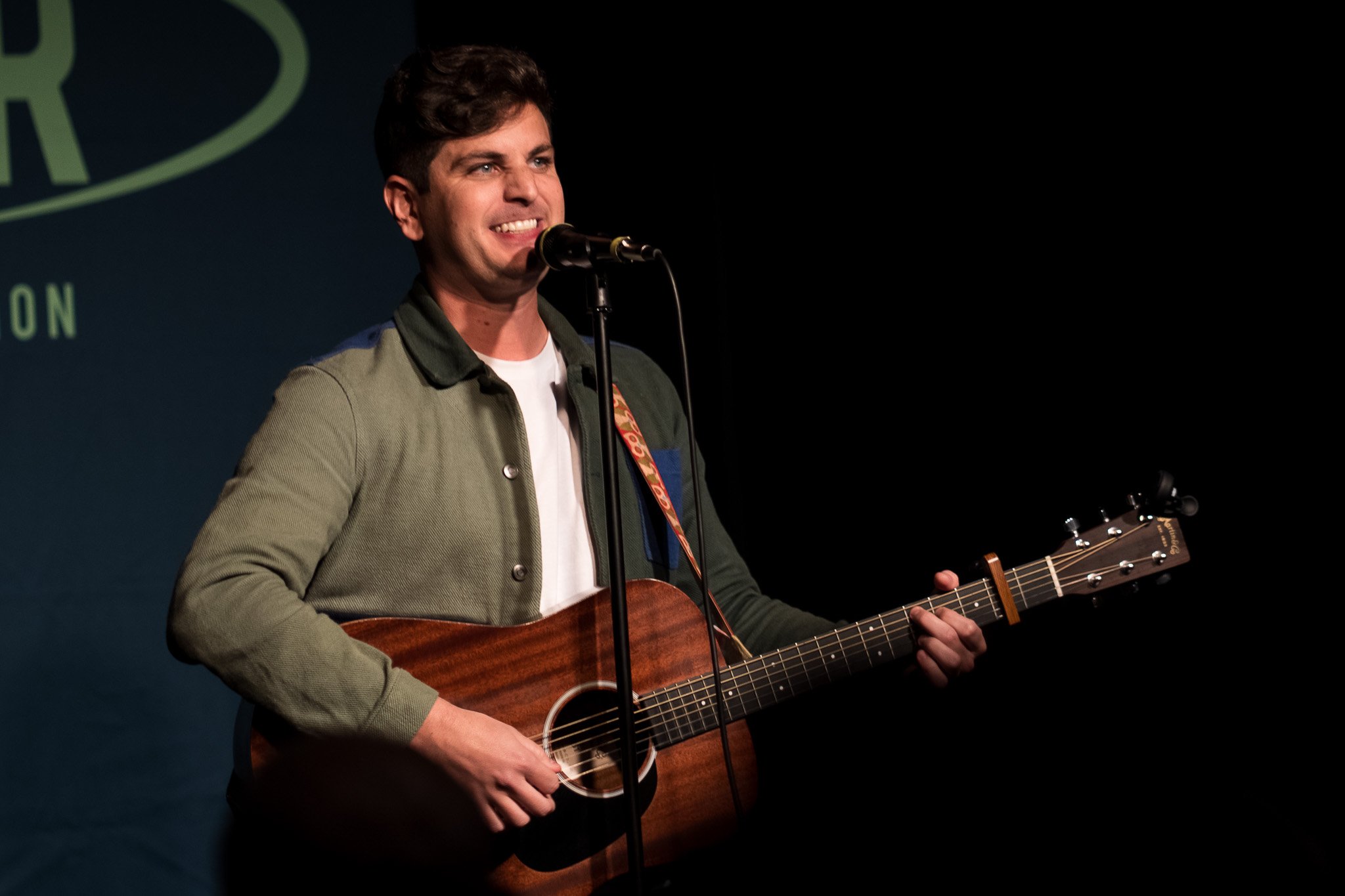 Luke Null (SNL) performing in Flyover Comedy Festival 2023
