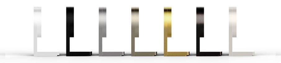 End Bracket Color Line
