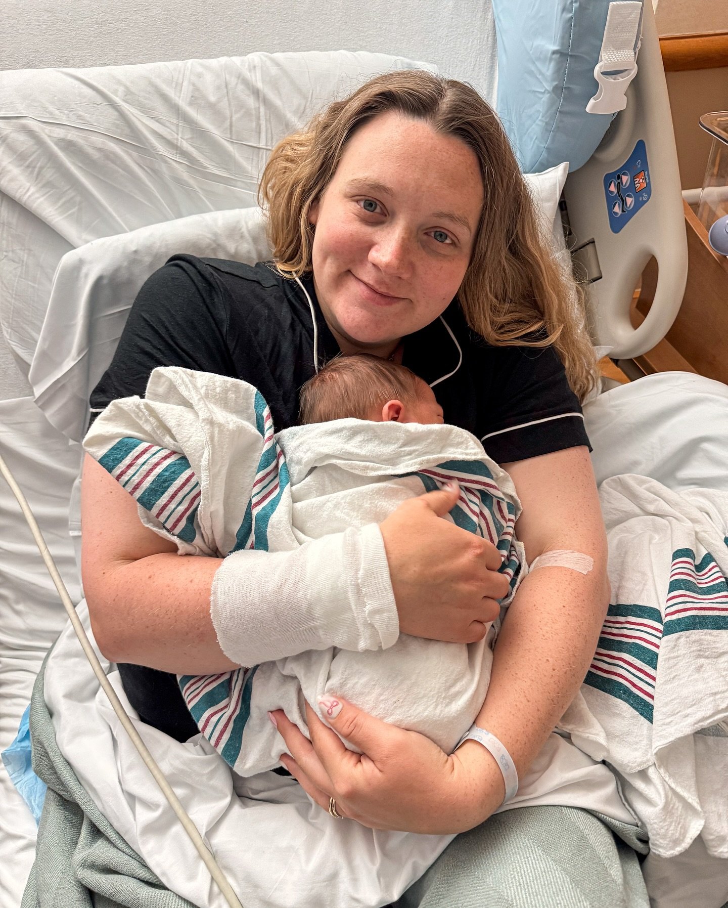 McCoy Michael Huber 🩵

After a hard and fast unmedicated labor/delivery&hellip;our little guy made his arrival at 5:34am on 6/30. Weighing a whopping 8 lbs. 11 oz., he&rsquo;s my biggest baby and the missing puzzle piece to complete our family. We&r