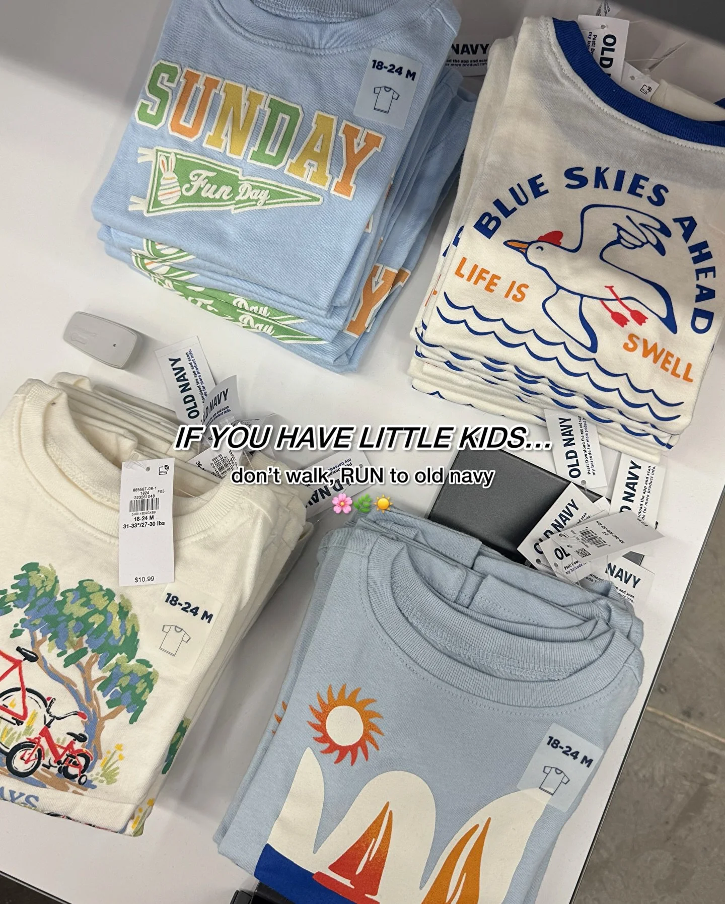 Spring kids clothes at @oldnavy are SO good right now 🌼

I found the cutest toddler outfits and baby clothes that are soft, comfy, and affordable!! So many easy everyday sets and mix-and-match pieces that look way more expensive than they are. Perfe