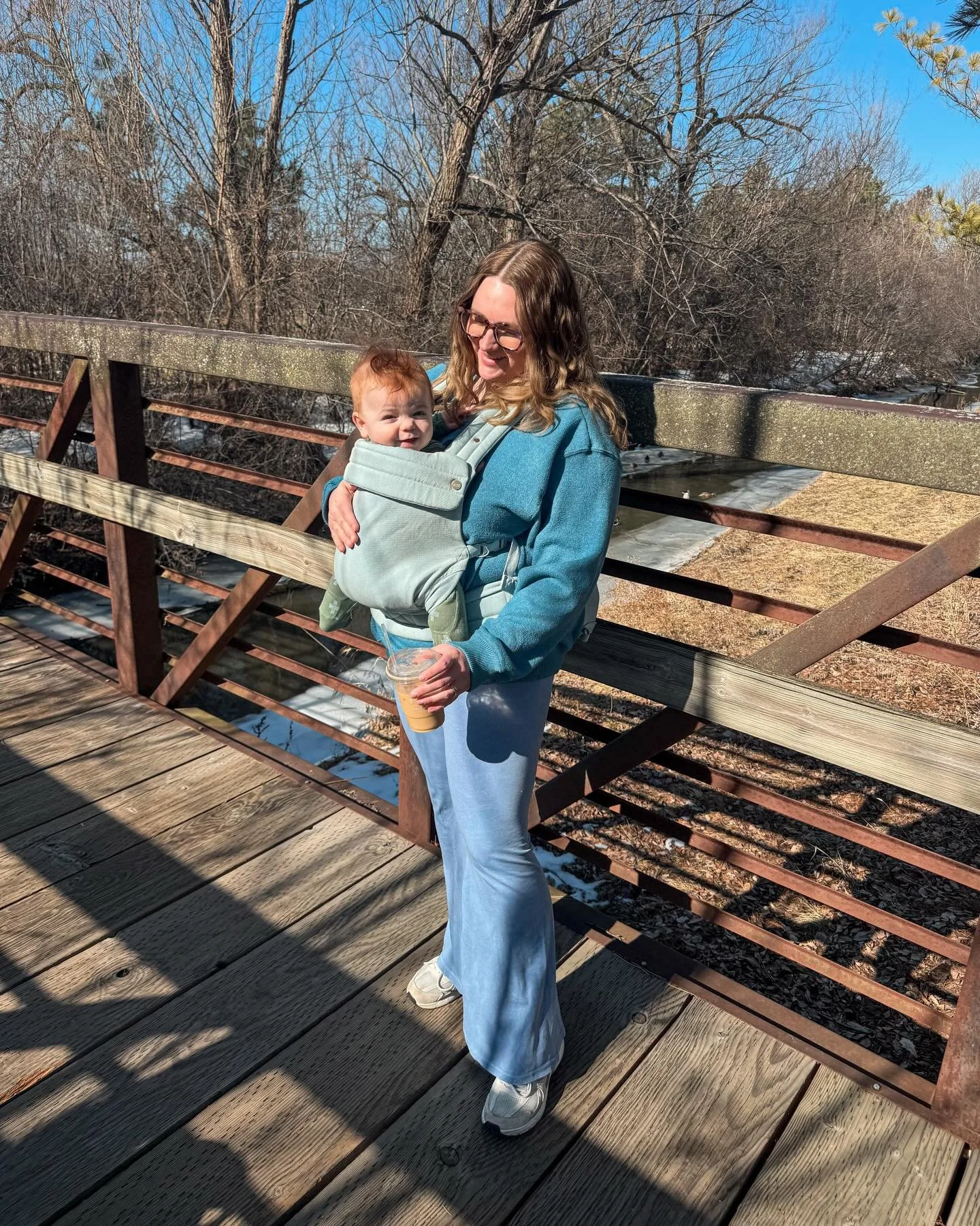 Out here getting my steps in ☀️ #mabemom

Quick PSA because @mabecarriers is running the BIGGEST sale they&rsquo;ve ever done on their Evergreen &amp; Evergreen Check carriers ☘️

✨ 25% off sitewide
✨ My code NATALIEG stacks for an extra 10% off

Whi