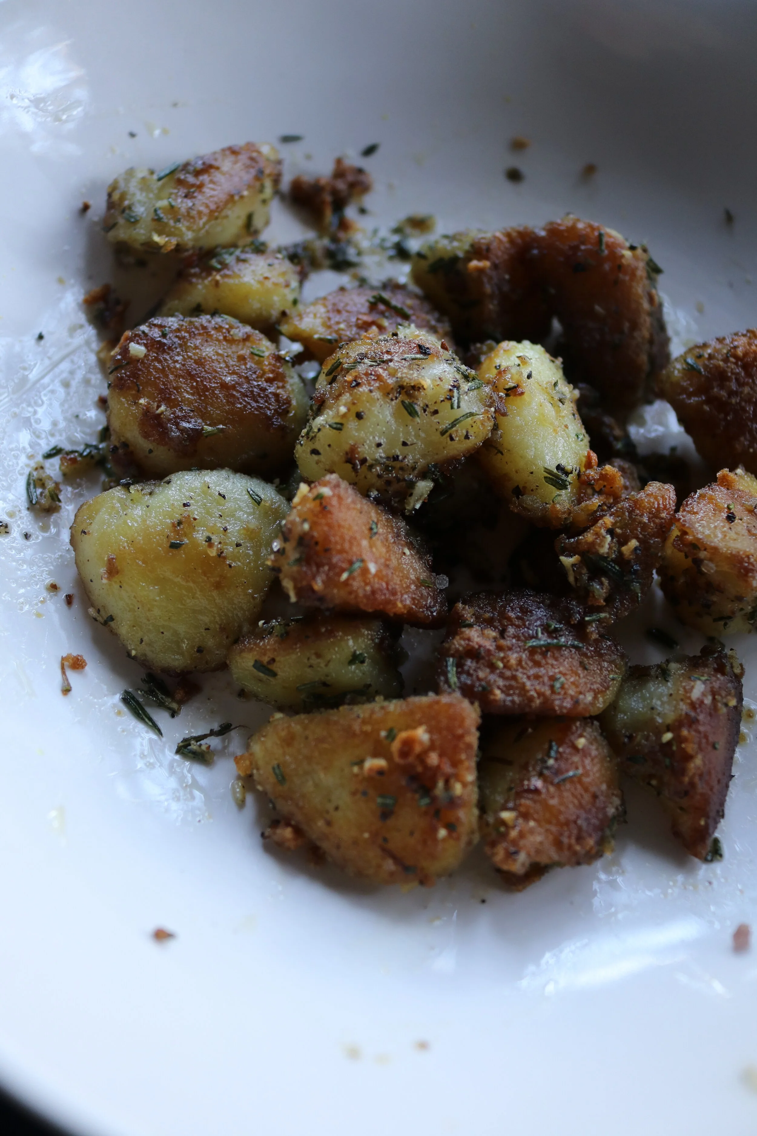 Perfectly Crisp Skillet Potatoes