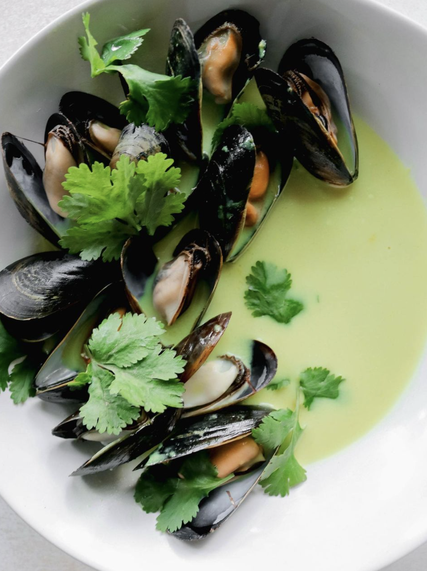 Thai Green Curry Mussels