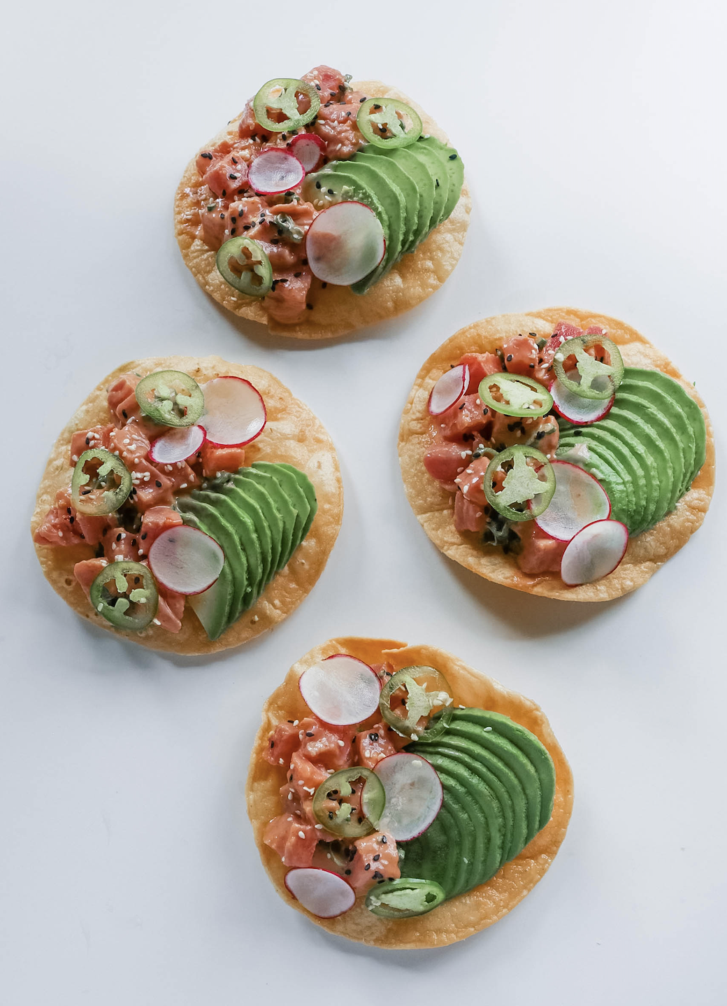 Spicy Tuna Tostadas