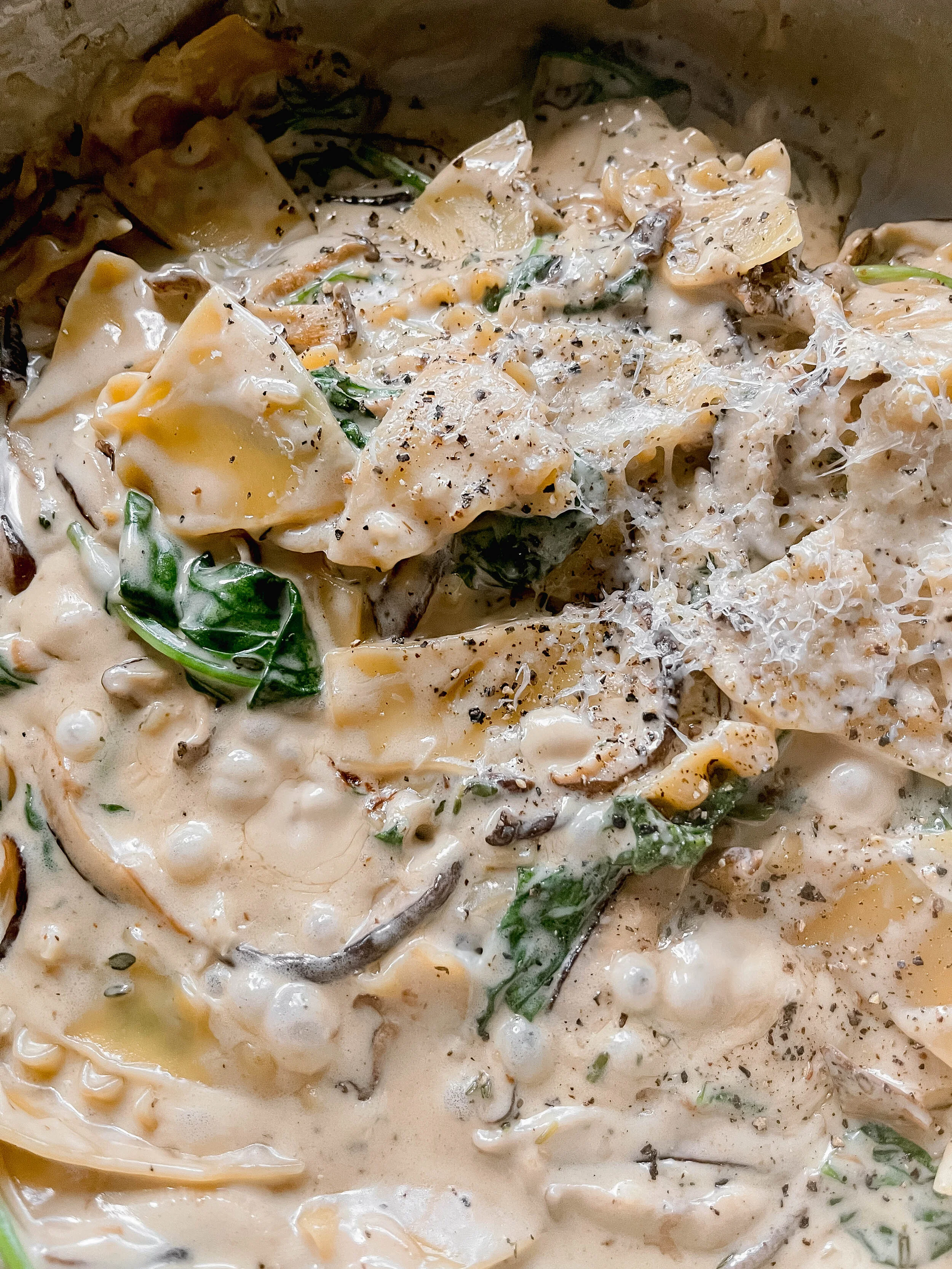 Creamy Mushroom Pasta