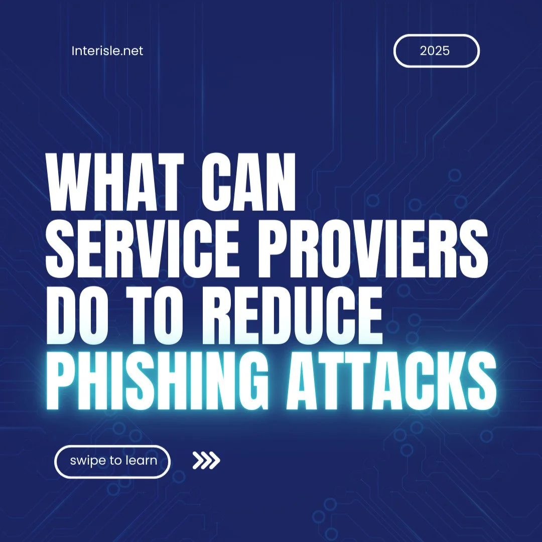 Preventing phishing attacks starts with ISPs. Read our article: "Phishing in the 2020s: What Can be Done to Reduce Phishing Attacks?" on substack (link in bio).

Follow us there for statistics and further insights on the documented spike in