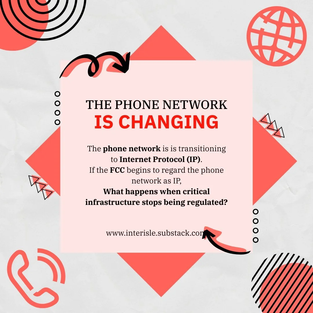 📞The current phone network has been reliable and secure for decades, but a transition to internet-based systems could change all of that. The guarantees we rely on like calls always connecting and accurate location data for 911 could all be at risk 