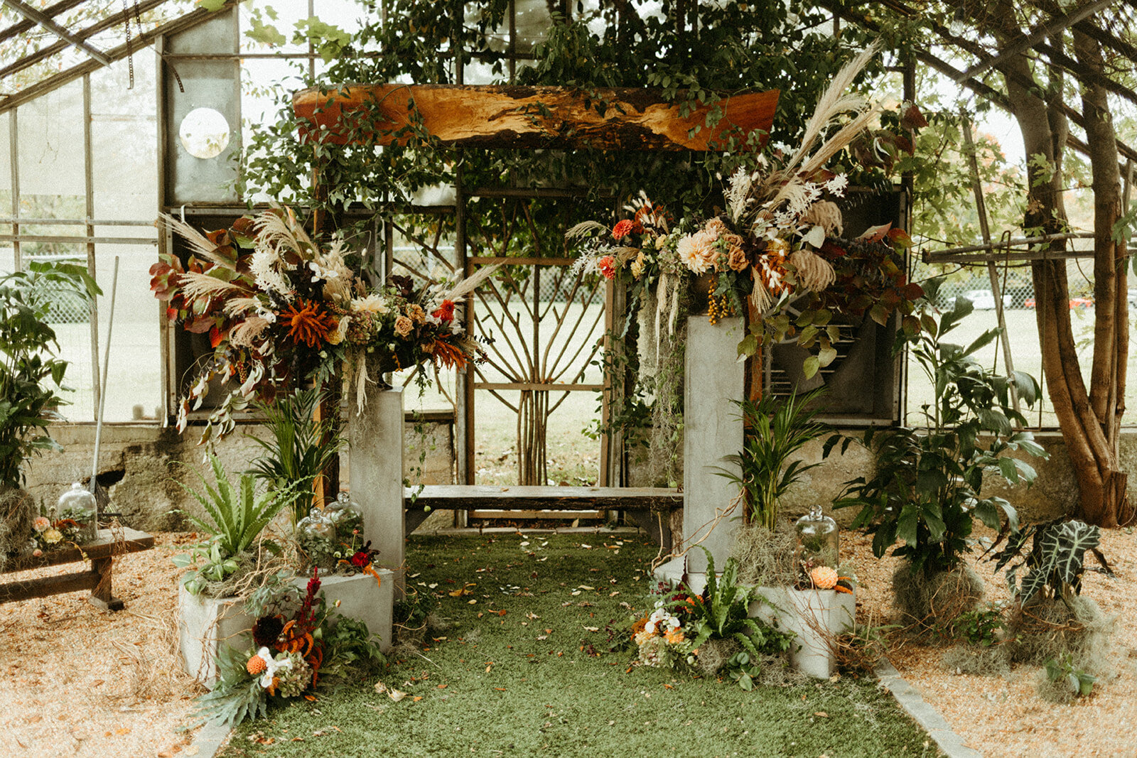 botanica-louisville wedding florist-greenhouse wedding-wedding arbor-wedding ceremony.jpg