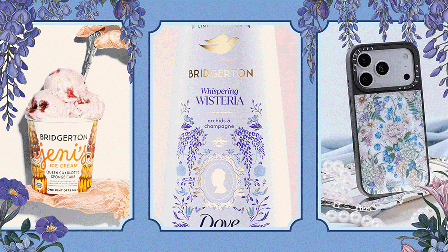 gif of bridgerton brand collaborations