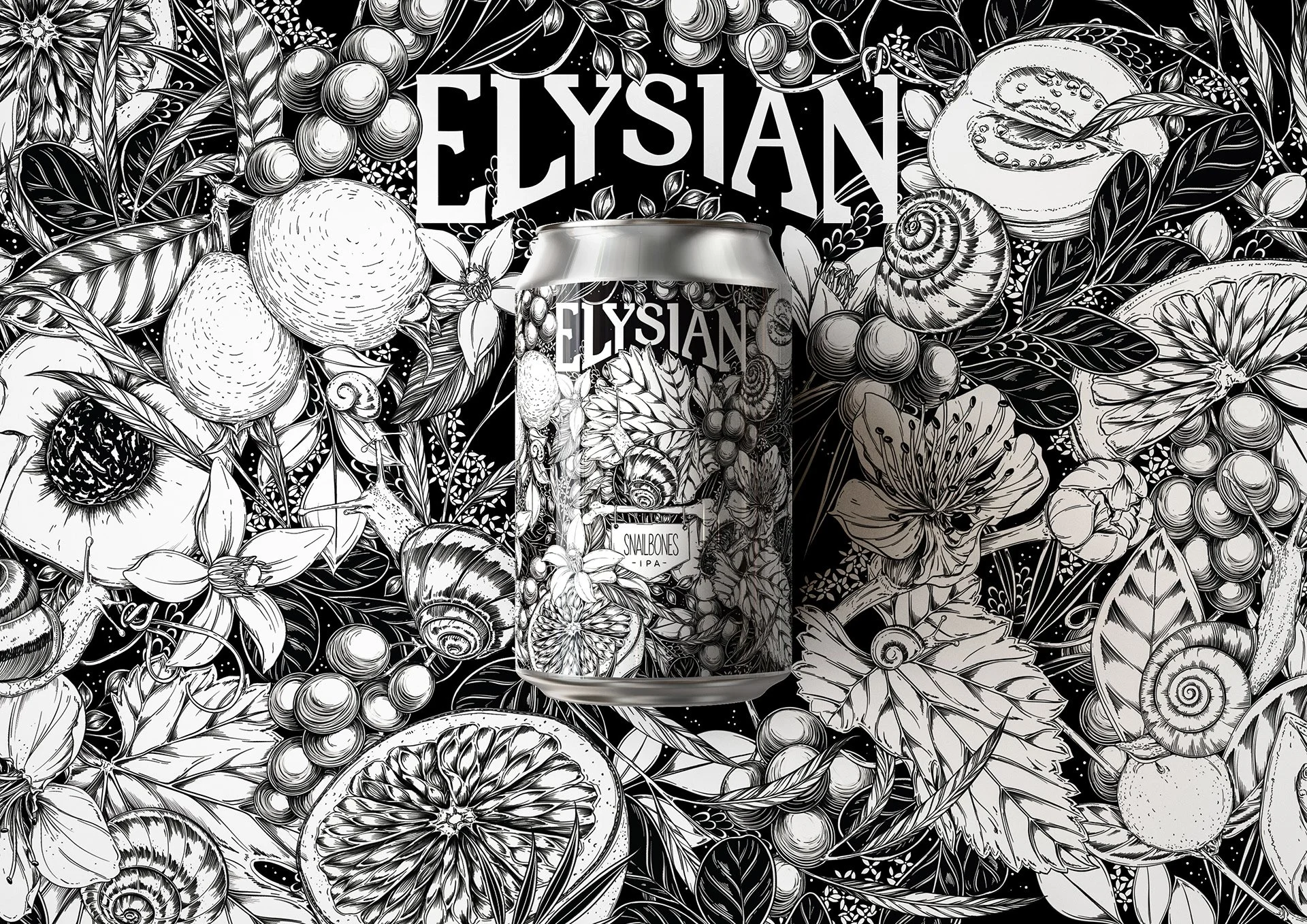 Elysian IPA Maggie Enterrios Label Illustration Snailbones.jpg